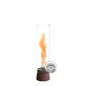 Höfats Spin Air Fireplace Rust Brown