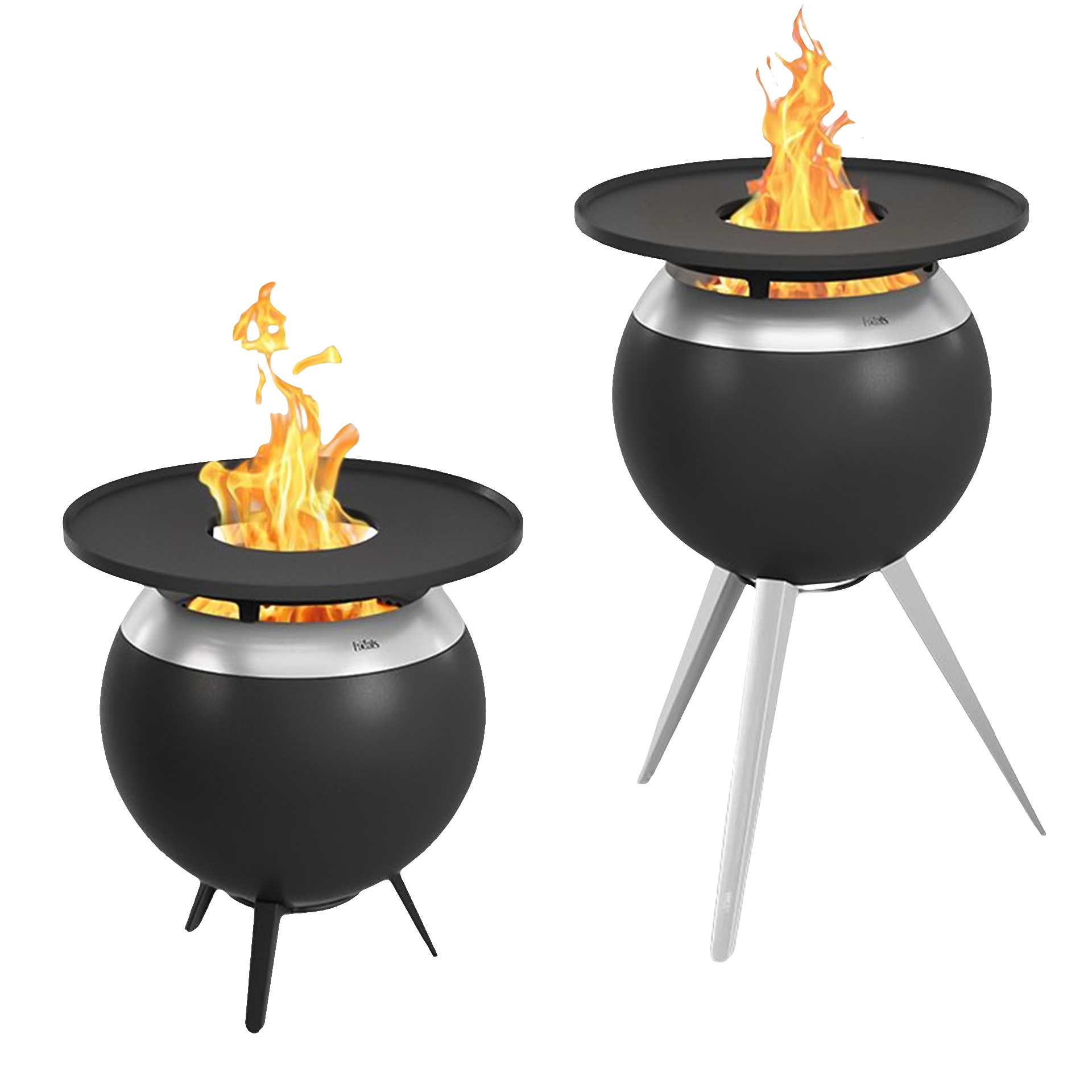 Plancha 45, Feuerstelle, Gartenfeuer, Rundkamin, Rostfreier Stahl, Outdoor