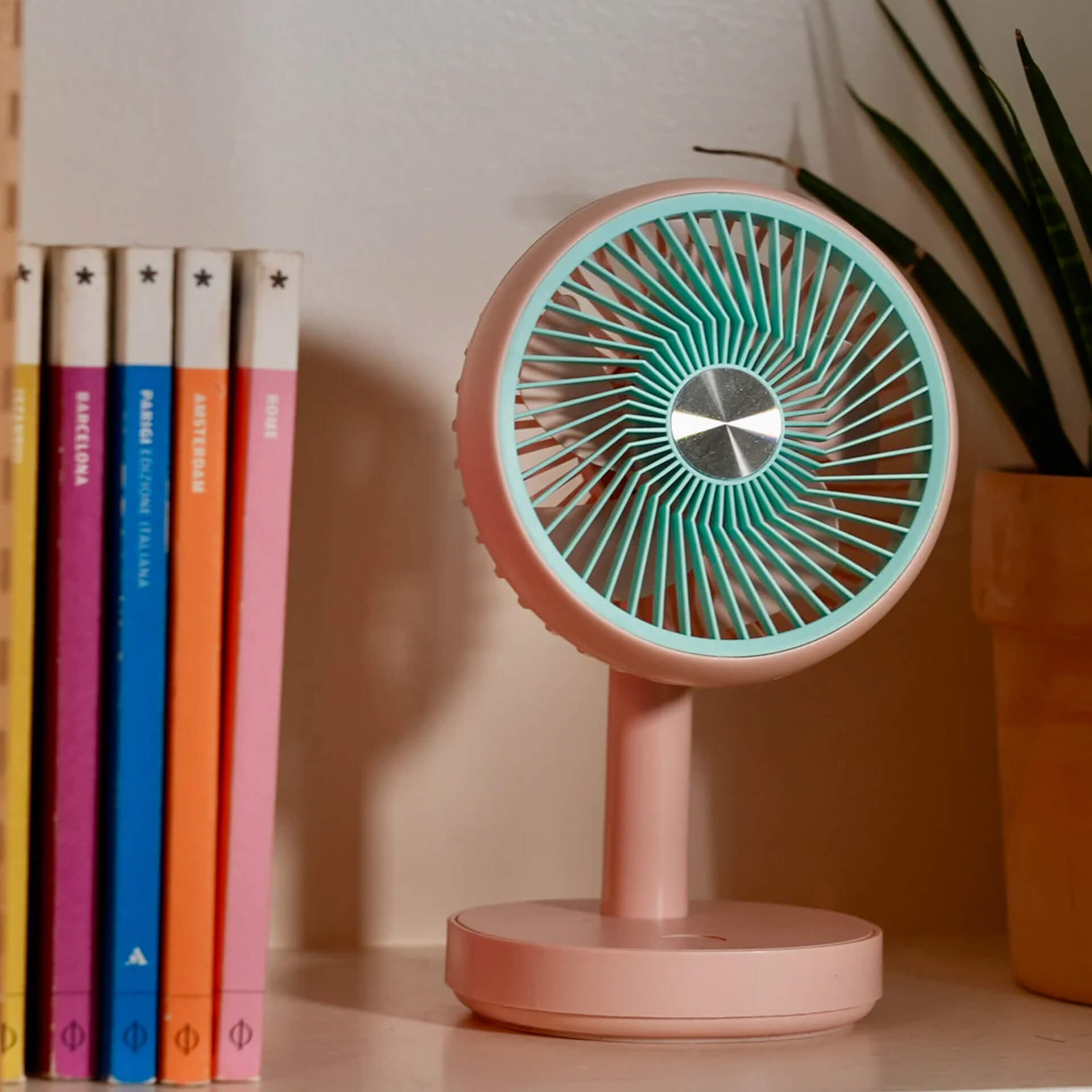 Lund Design House Tischventilator pink