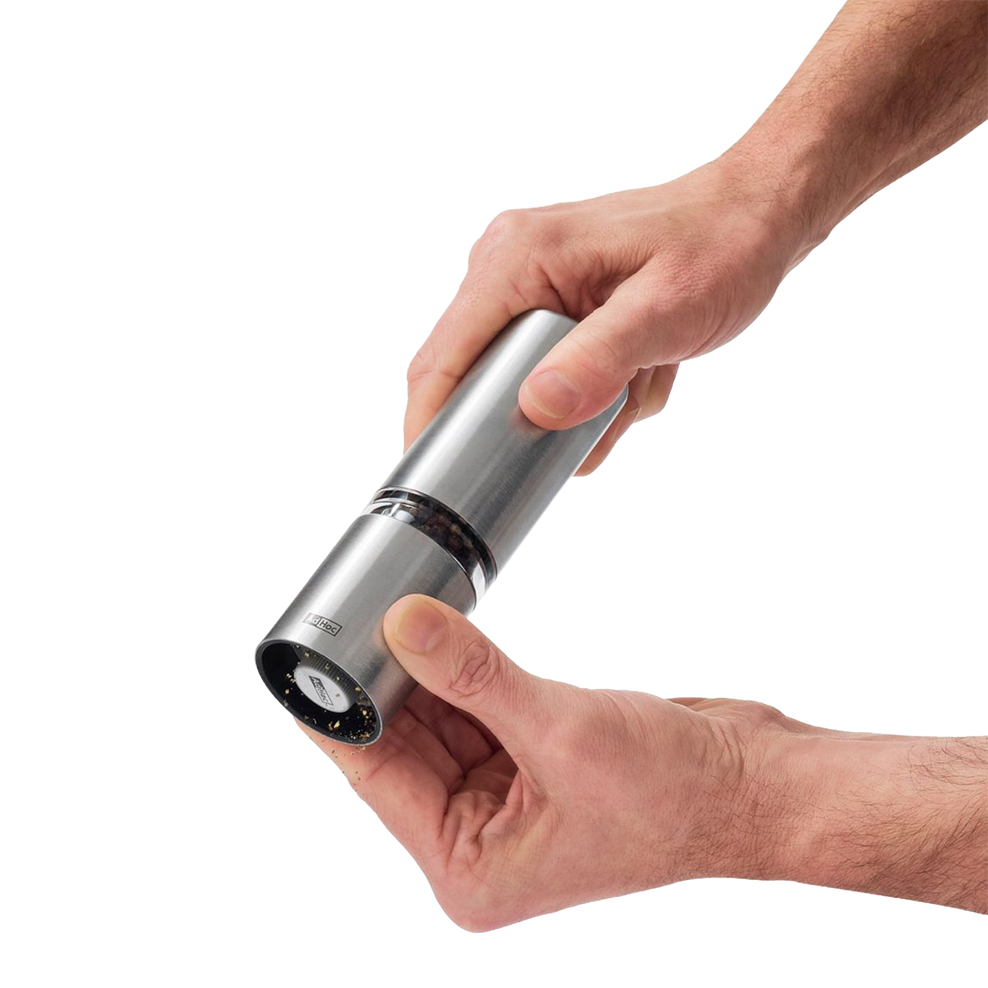 Salt & Pepper Mill Set Stainless Steel, Salzmühle, Küchenmühle, Edelstahl, Mahlwerk, Kreuzmühlensystem