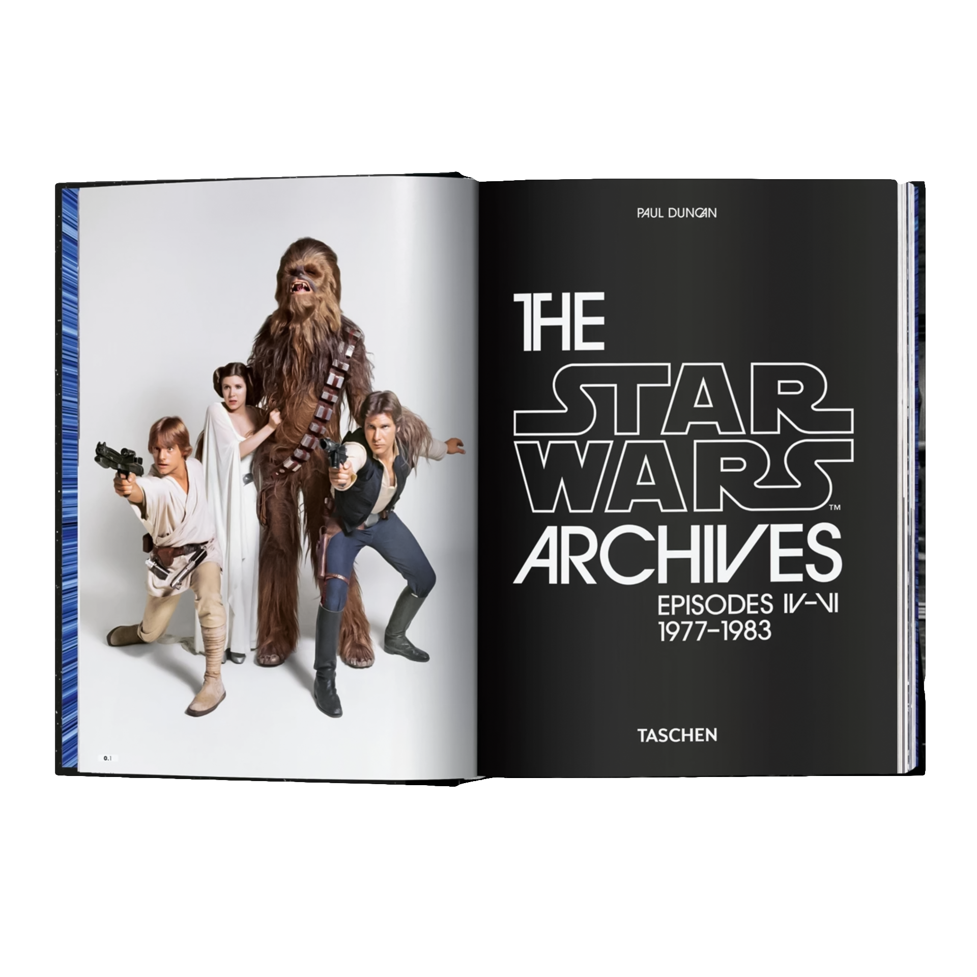 Taschen, 45th Edition, Coffee Table Book The Star Wars Archiv. 1977–1983, Star Wars, Archiv, Buch, Figuren, Kultklassiker