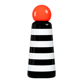 Lund Design House Skittle Flasche Stripes Coral