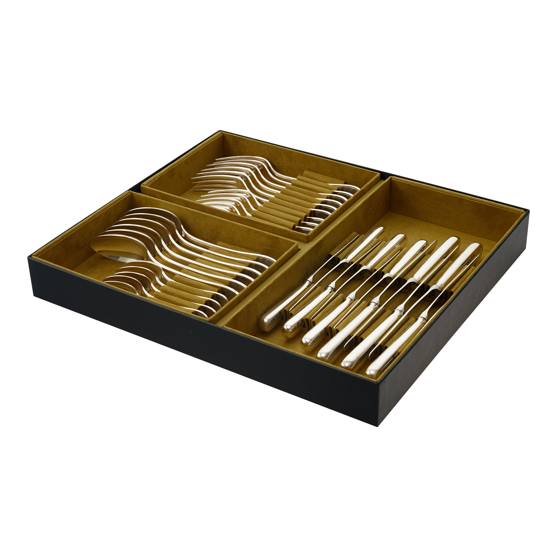 Cutlery Set 36-piece stainless steel , Besteck, Messer/Gabeln/ Löffel, Gabeln, Silberbesteck, Besteckkasten