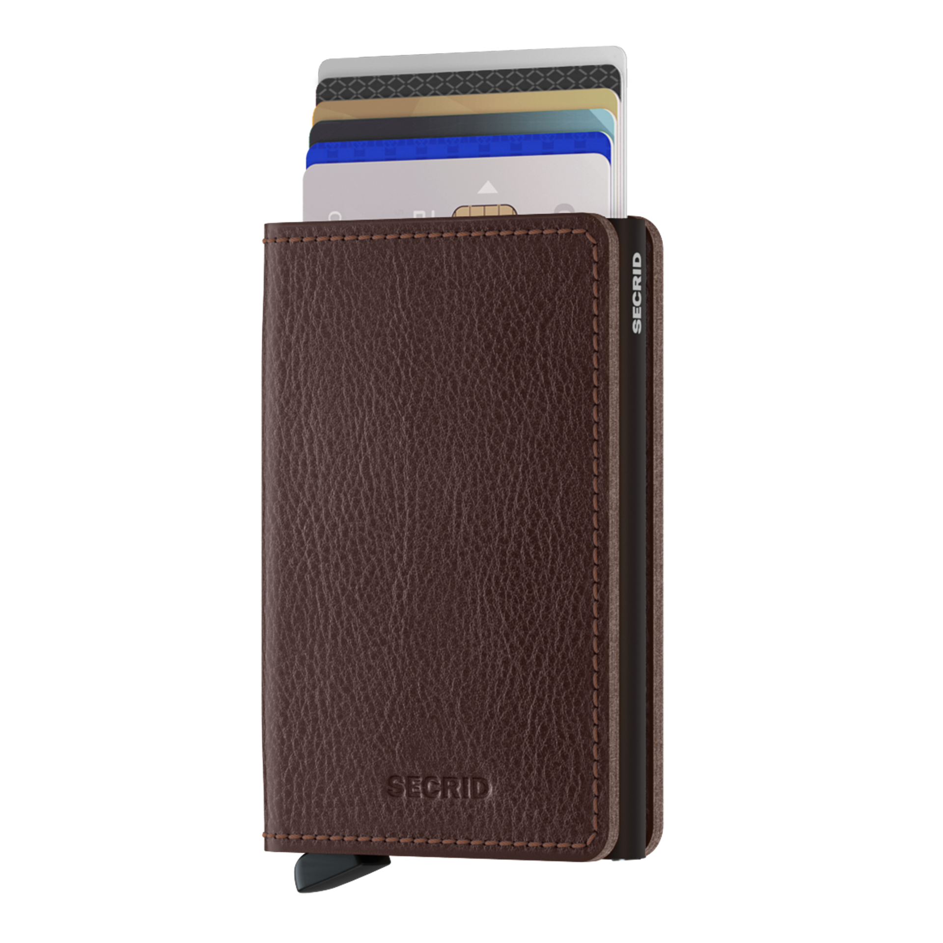 Secrid Slimwallet  Veg Espresso/Braun, wallet, Kartenetui, Geldbörse, Leder, braun