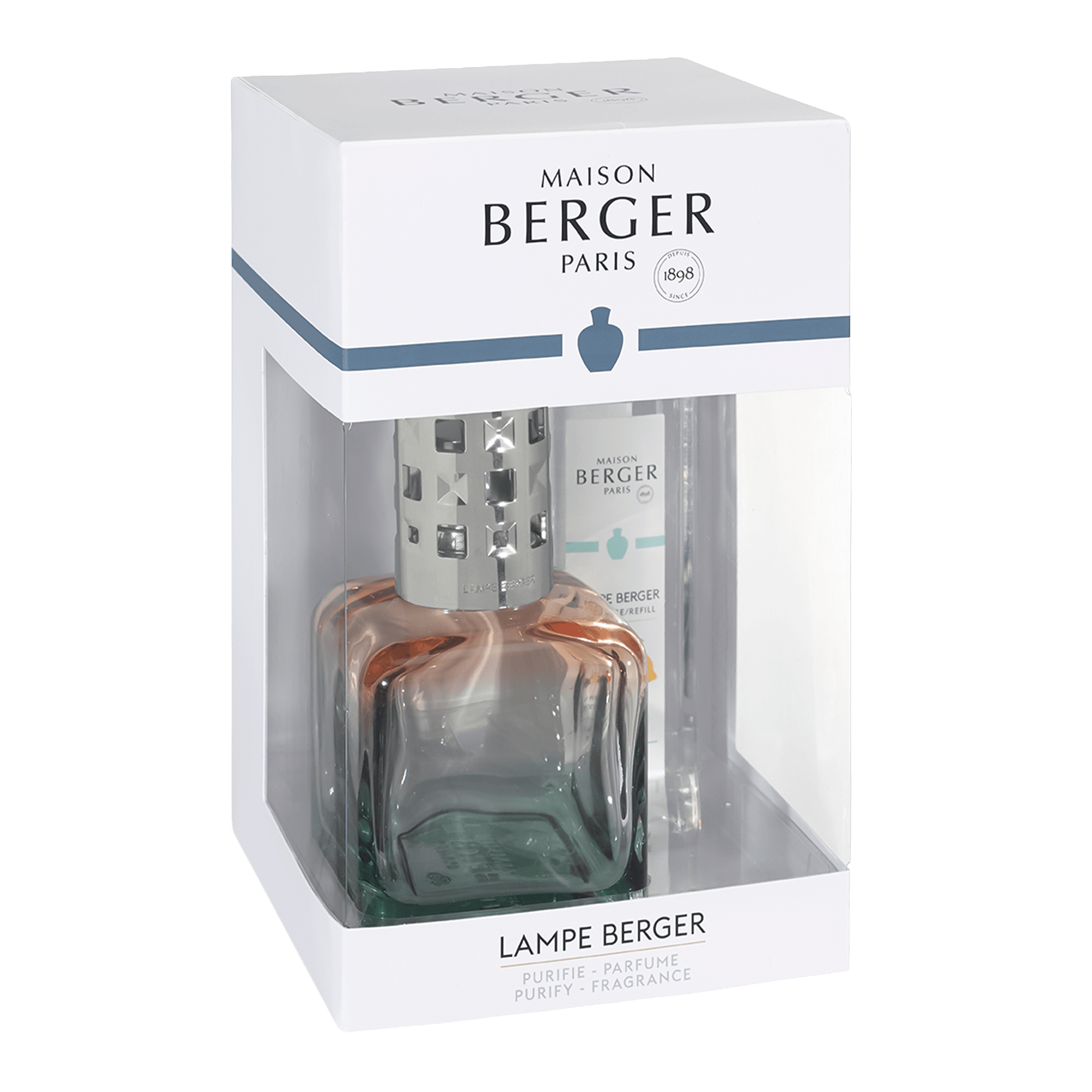 Maison Berger Duftlampe Ice Cube Pfirsisch/Grün