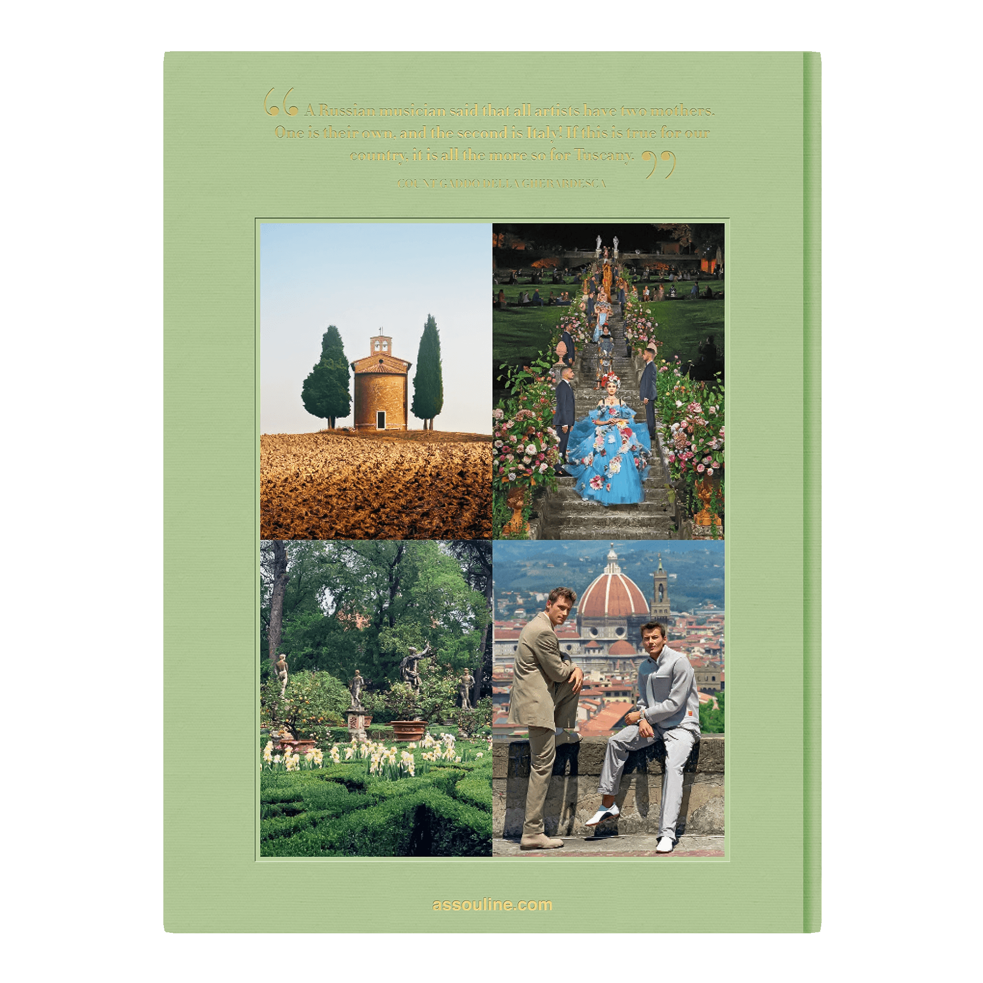 Assouline Coffee Table Book Tuscany