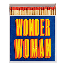 Archivist Streichhölzer Wonder Woman