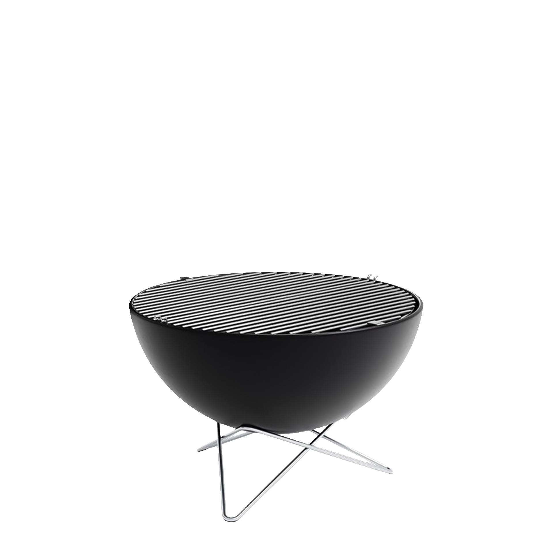 Grill grid 57, Schale, Grillkorb, Grillrost, Kugelgrill, Metallbeine