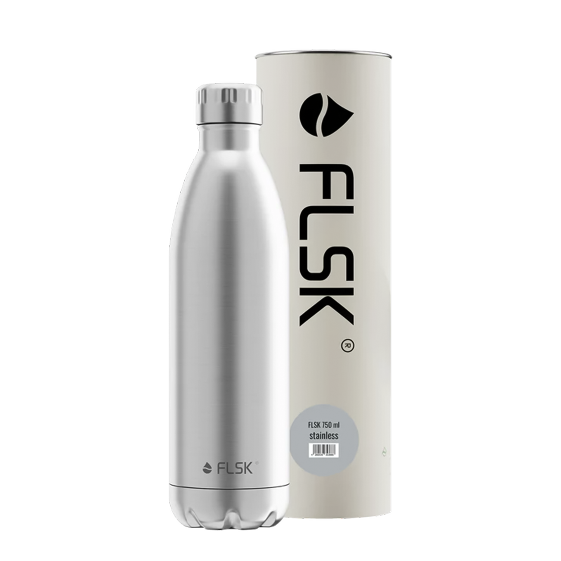 FLSK Trinkflasche Edelstahl 0,75 l