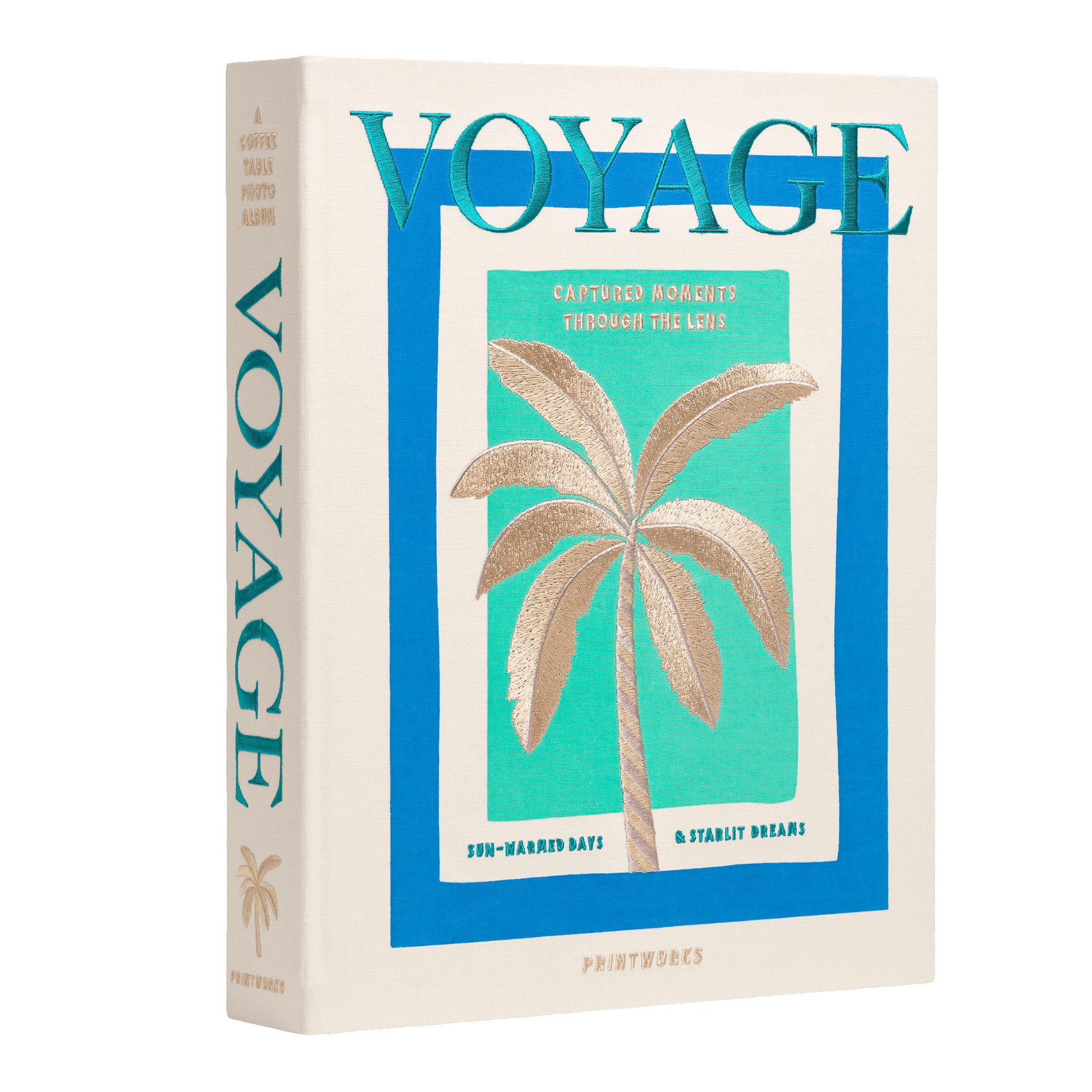 PRINTWORKS Embroidered Fotoalbum Voyage