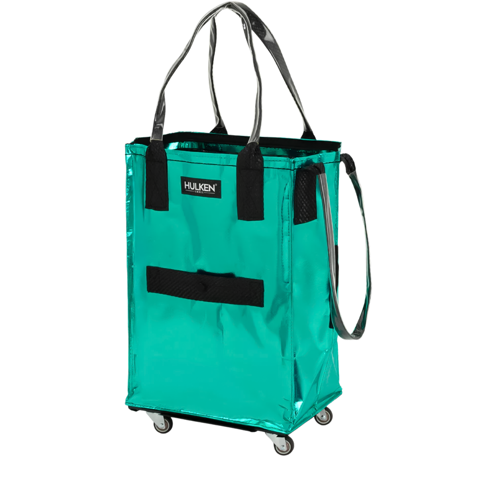 Hulken Original Rolling Tote Bag Quick Schleps Klein Teal