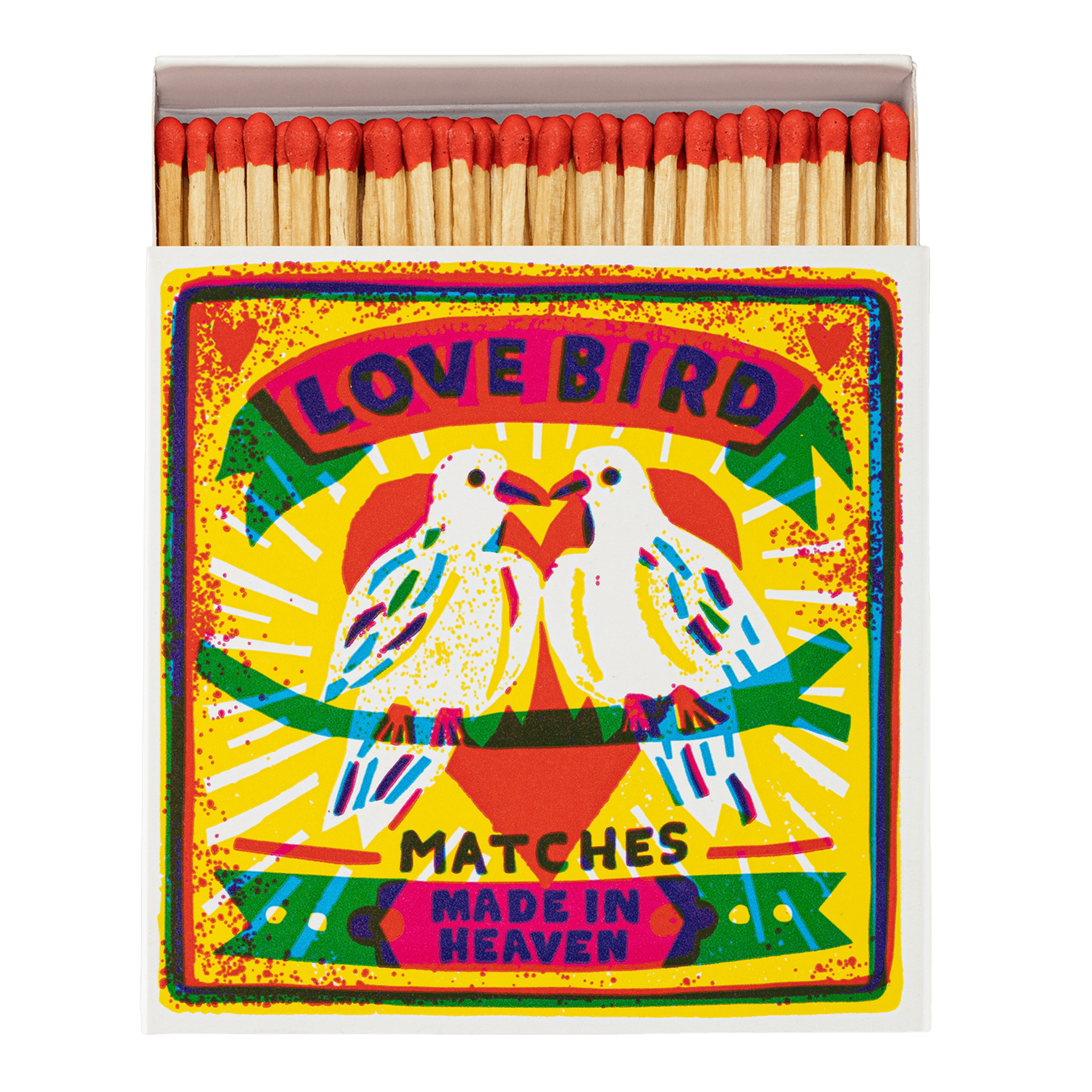 Archivist Streichhölzer Love Birds