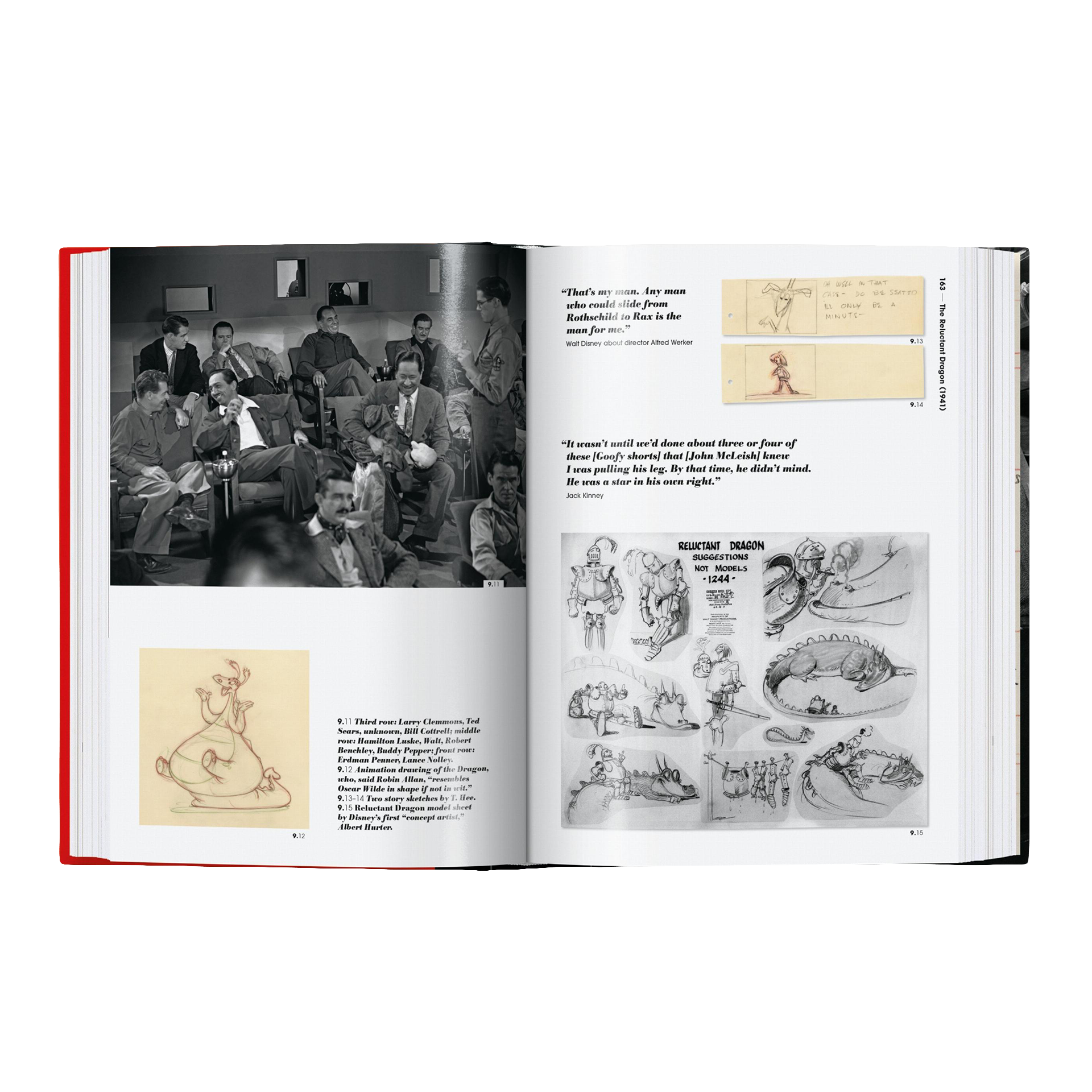 Coffee Table The Walt Disney Film Archive. Animated Films 1921–1968, Buch, Zweisprachig, Illustration, Skizzen, Fotografie