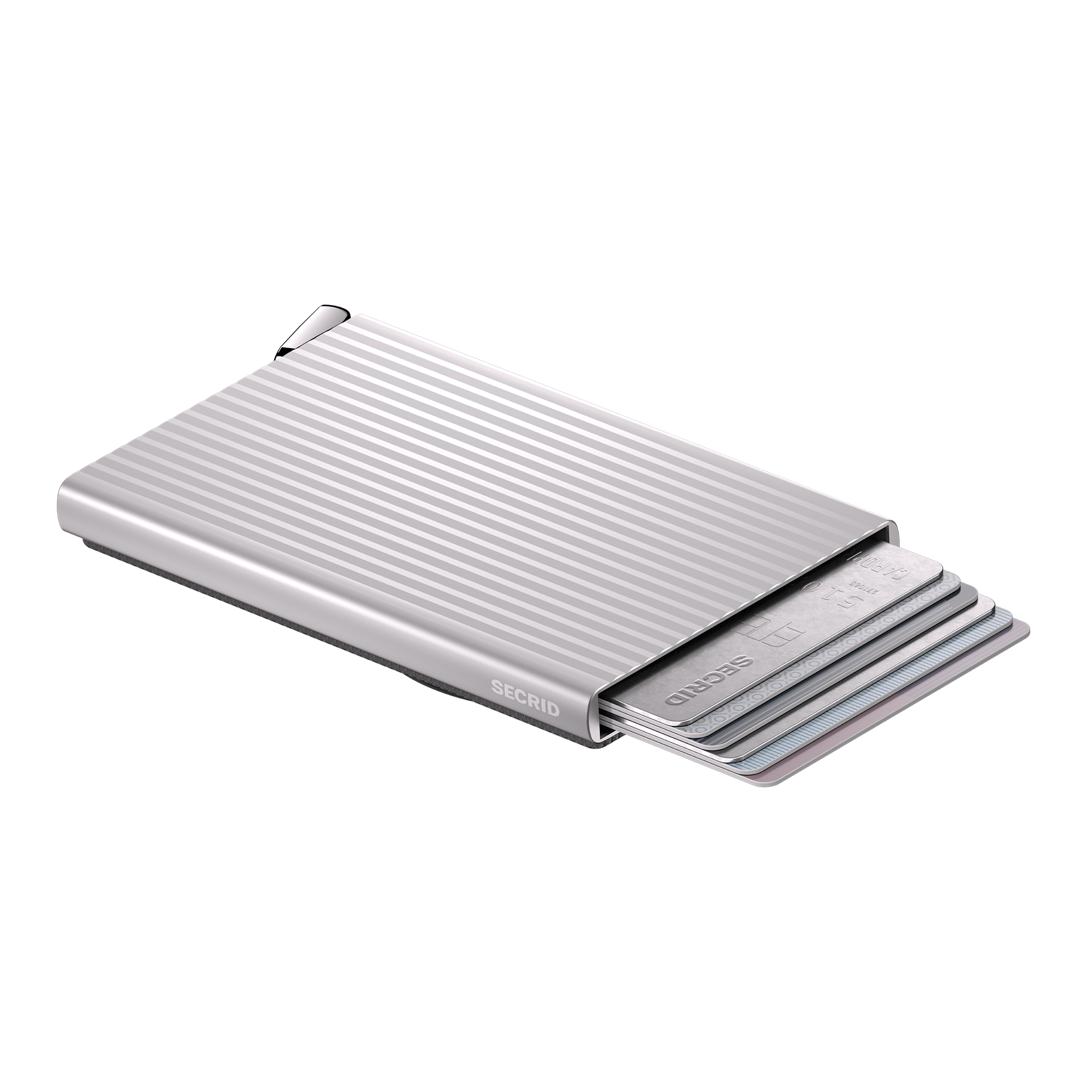 Cardprotector+ Silver, Schlüsselanhänger, Geldbörse, Kreditkartenetui, Metall, Aluminium