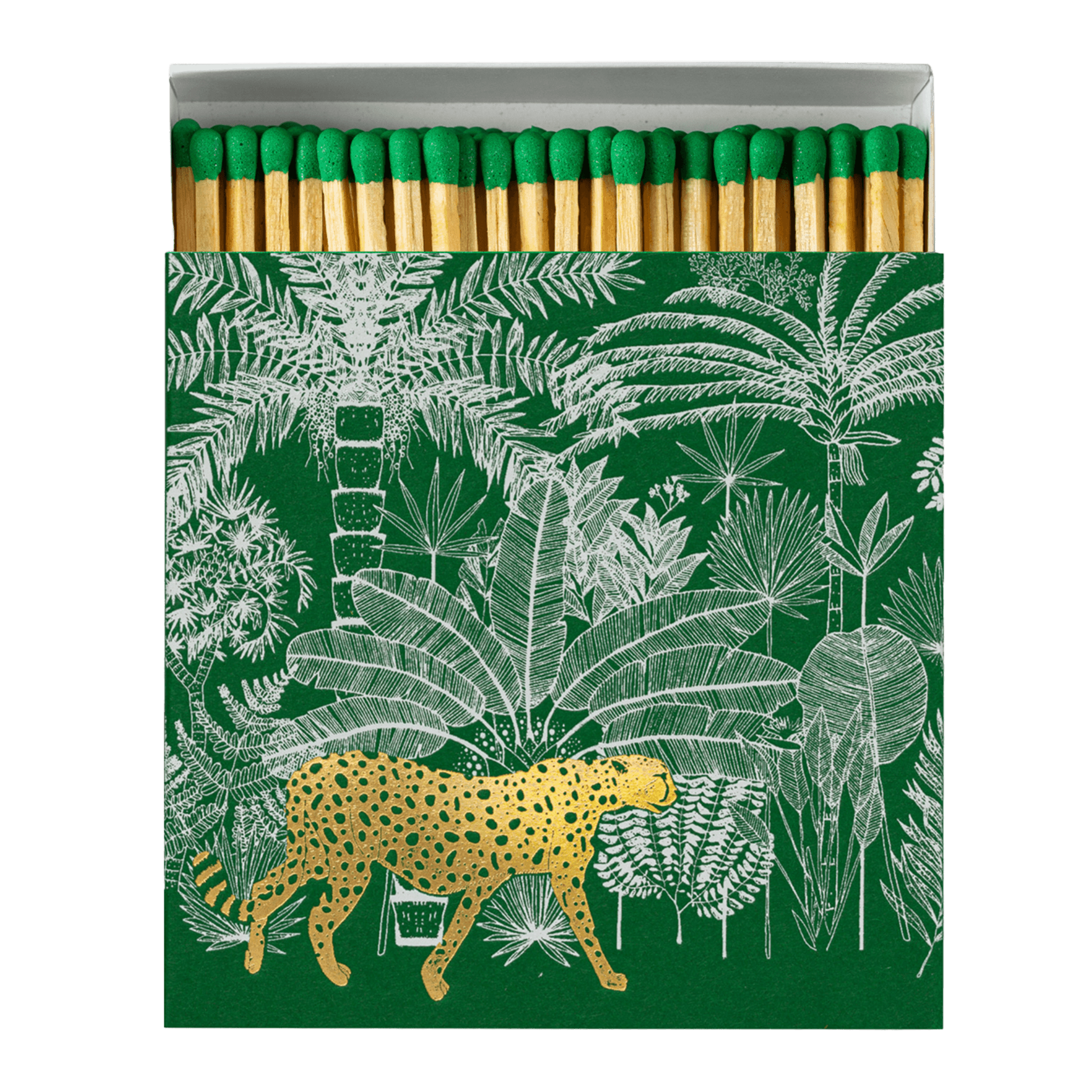 Archivist Streichhölzer Green Cheetah