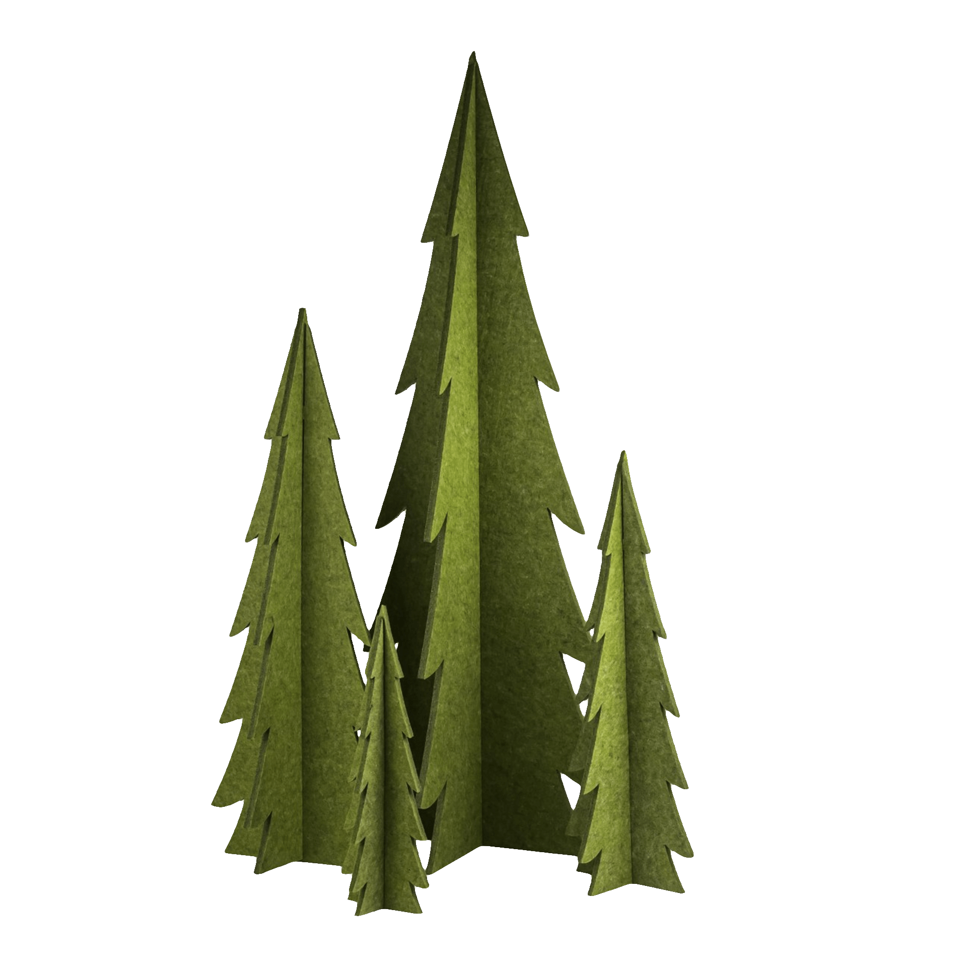 Scheulen Filztannenbaum 80 cm Grün