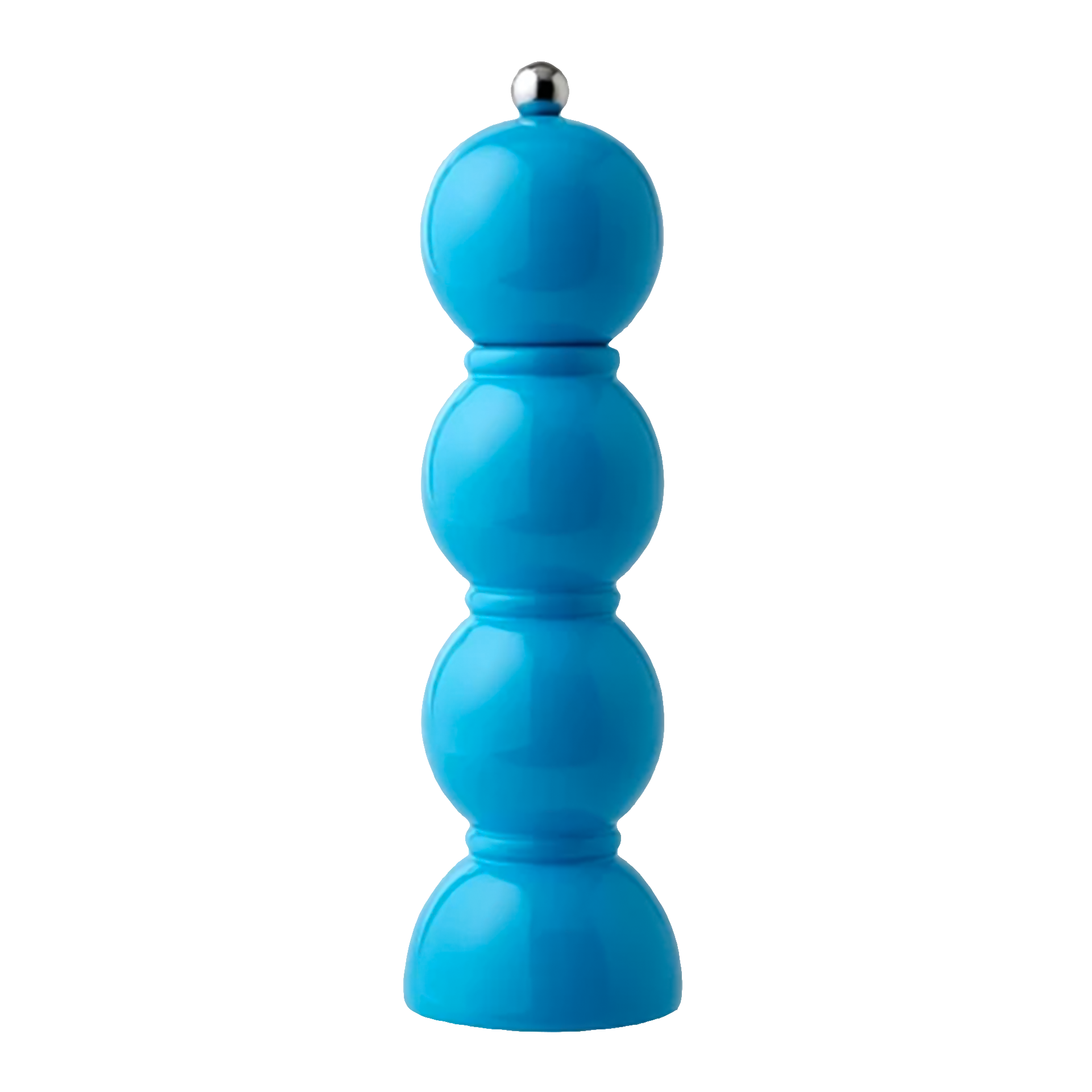 Salt- Pepper Mill aqua 24 cm, blue, pellet, pfeiler, rund, spielzeug