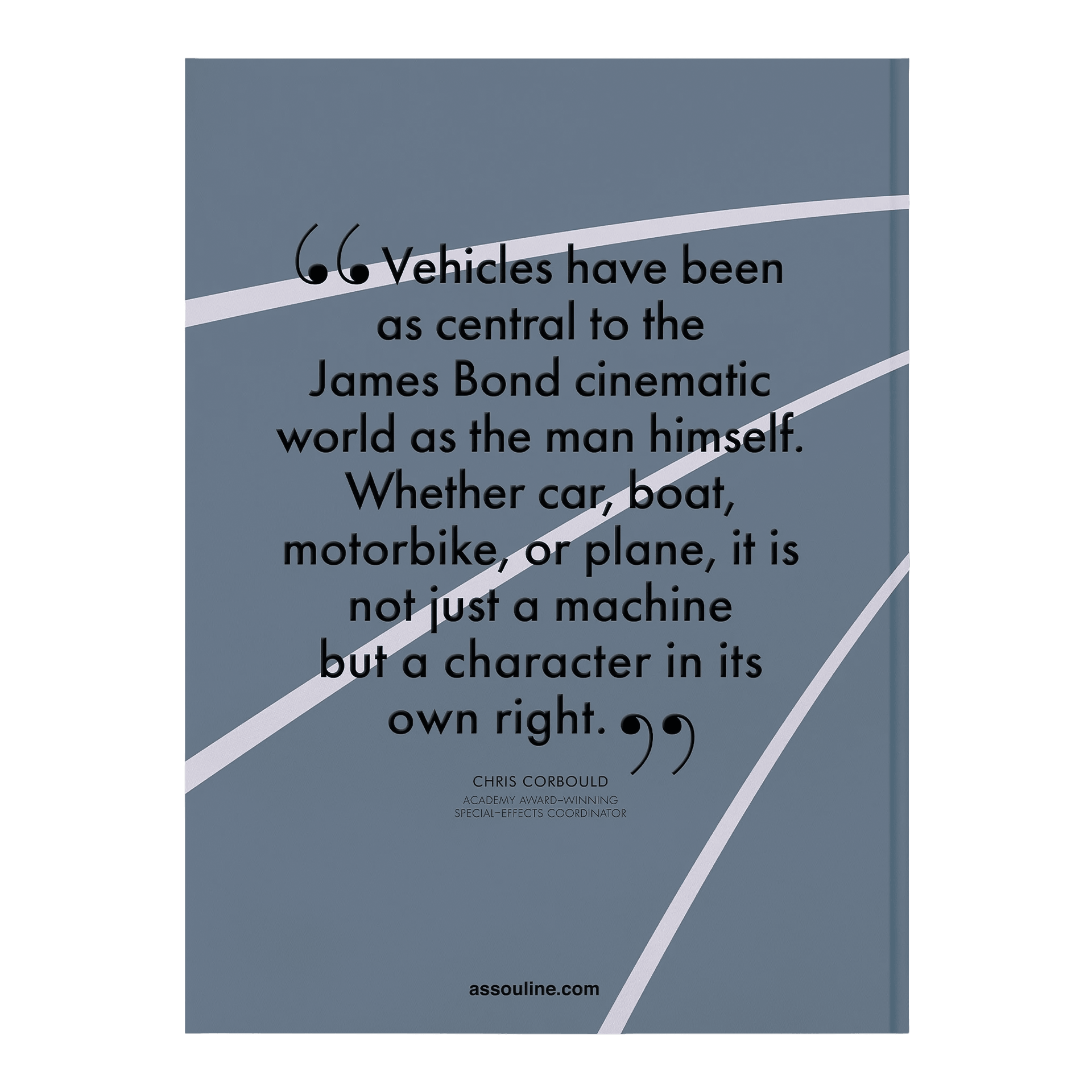 Assouline Coffee Table Book James Bond Cars
