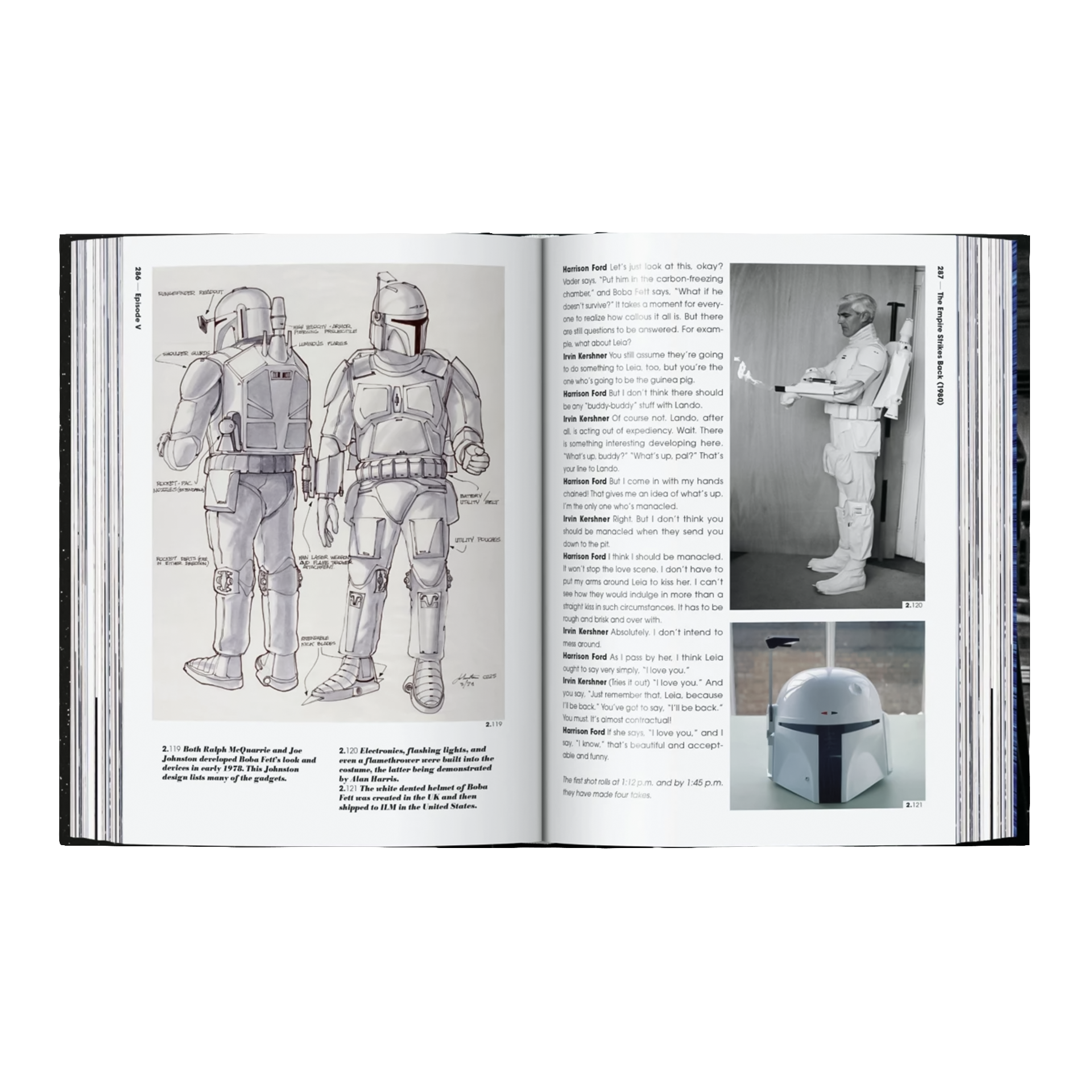 Taschen, 45th Edition, Coffee Table Book The Star Wars Archiv. 1977–1983, Star Wars, Boba Fett, Helm, Rüstung, Actionfigur