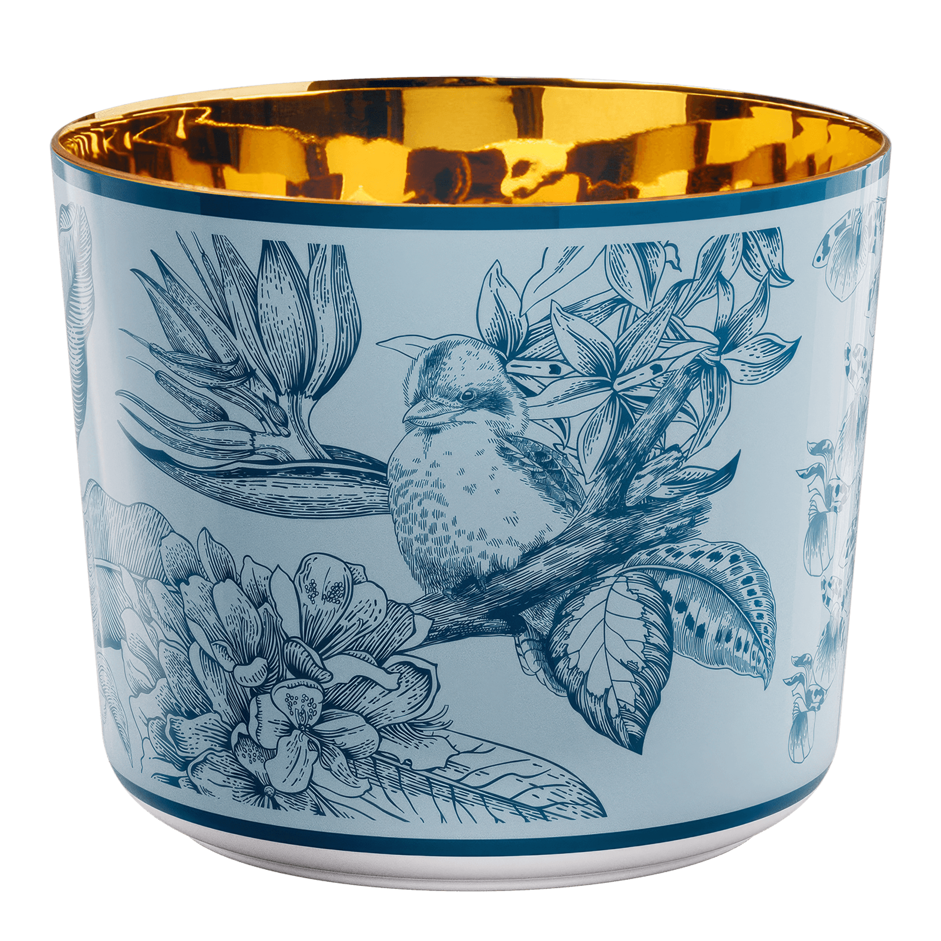 SIEGER Champagnerbecher Hellblau – SIP OF GOLD - PARAÍSO BLUE
