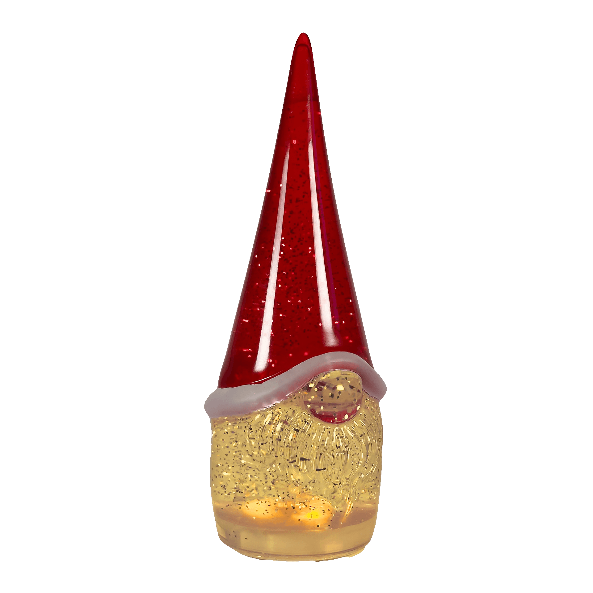 Sompex GLAMOR GNOME LED Dekolampe Wichtel rot 28 cm
