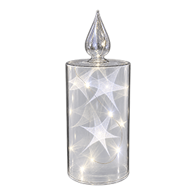 Wirtz, LED Glaskerze