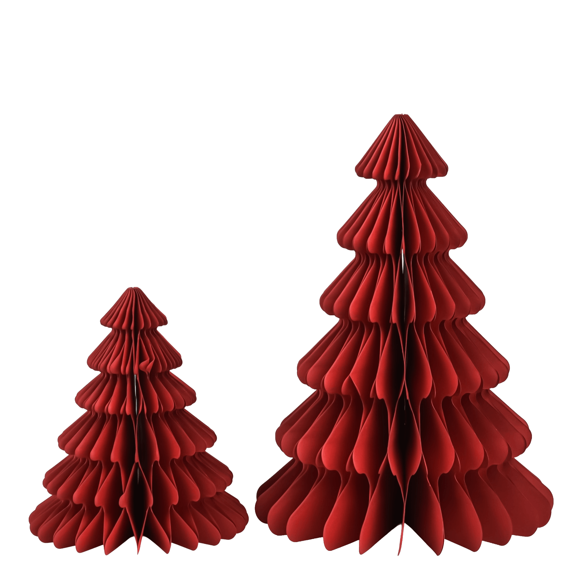 Scheulen Papierbaum 15 cm Dunkelrot
