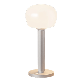 Elle Vendome Lamp Silver