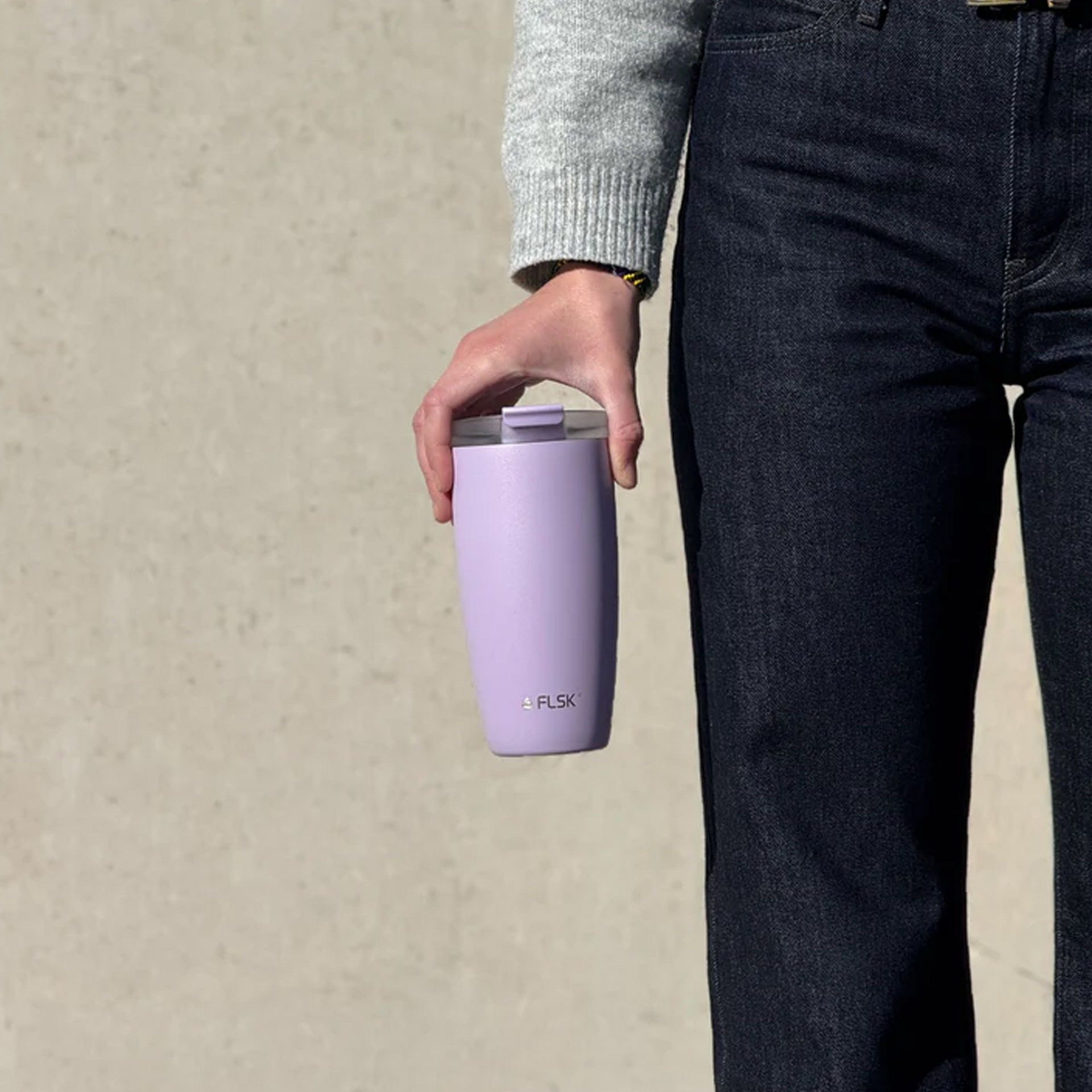 FLSK Coffee To Go Becher Lavendel 0,50 l