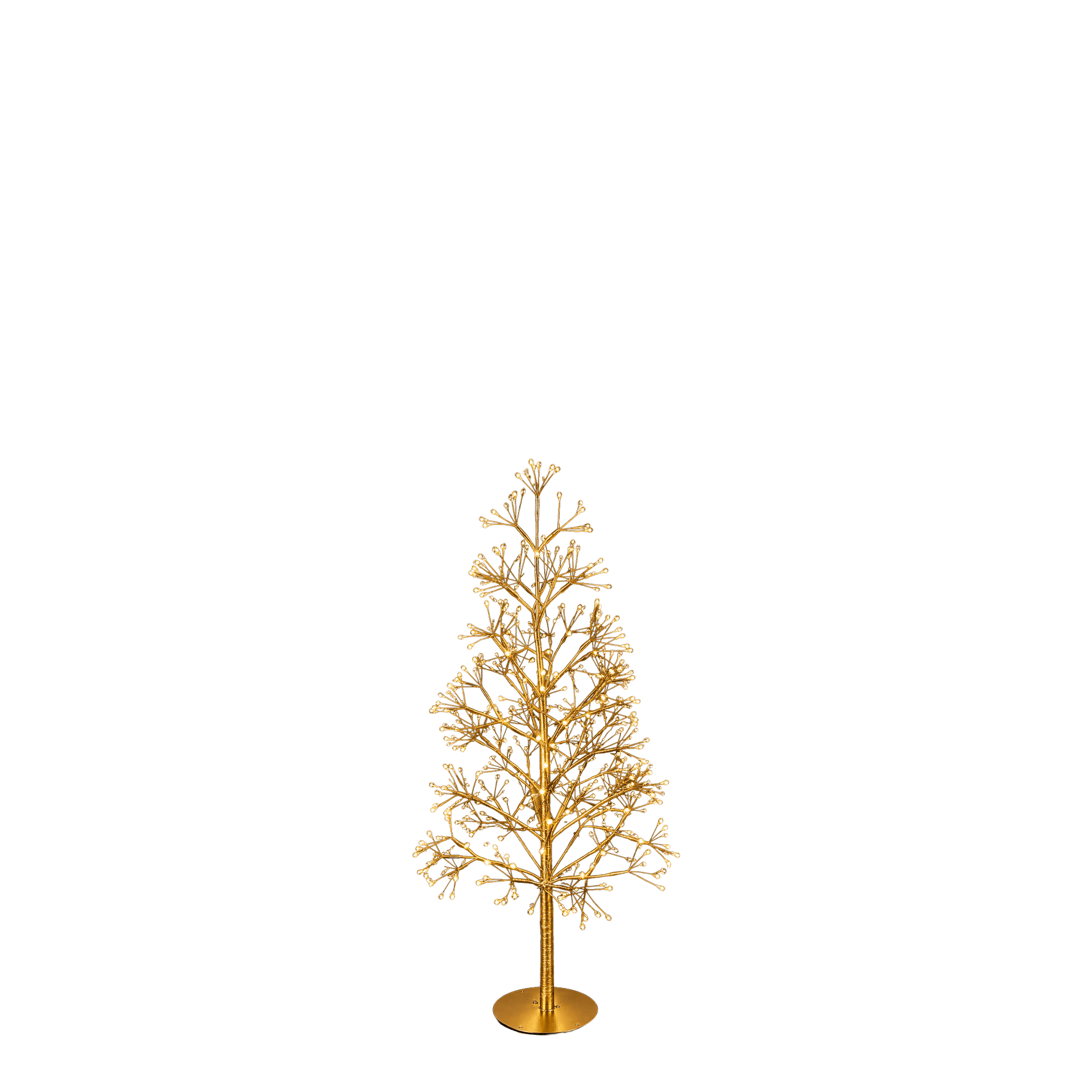 Wiirtz LED Lichtbaum Gold 90 cm