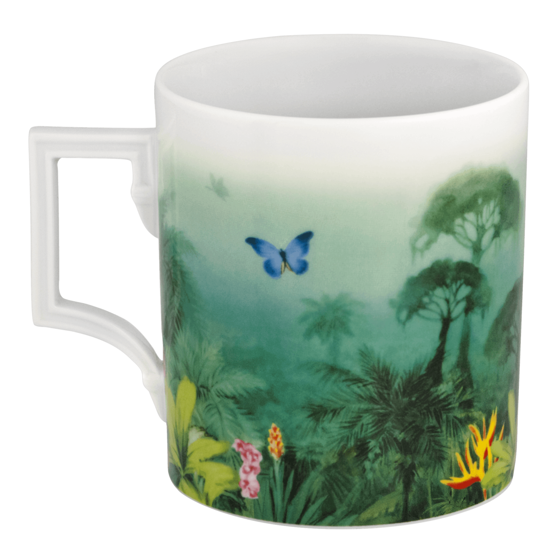 Meissen Amazonas Collection Henkelbecher Black Panther