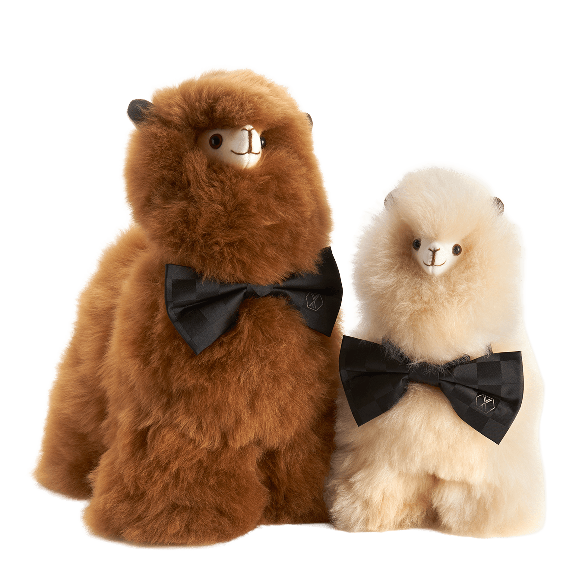 Weich Paco Stofftier Taupe M