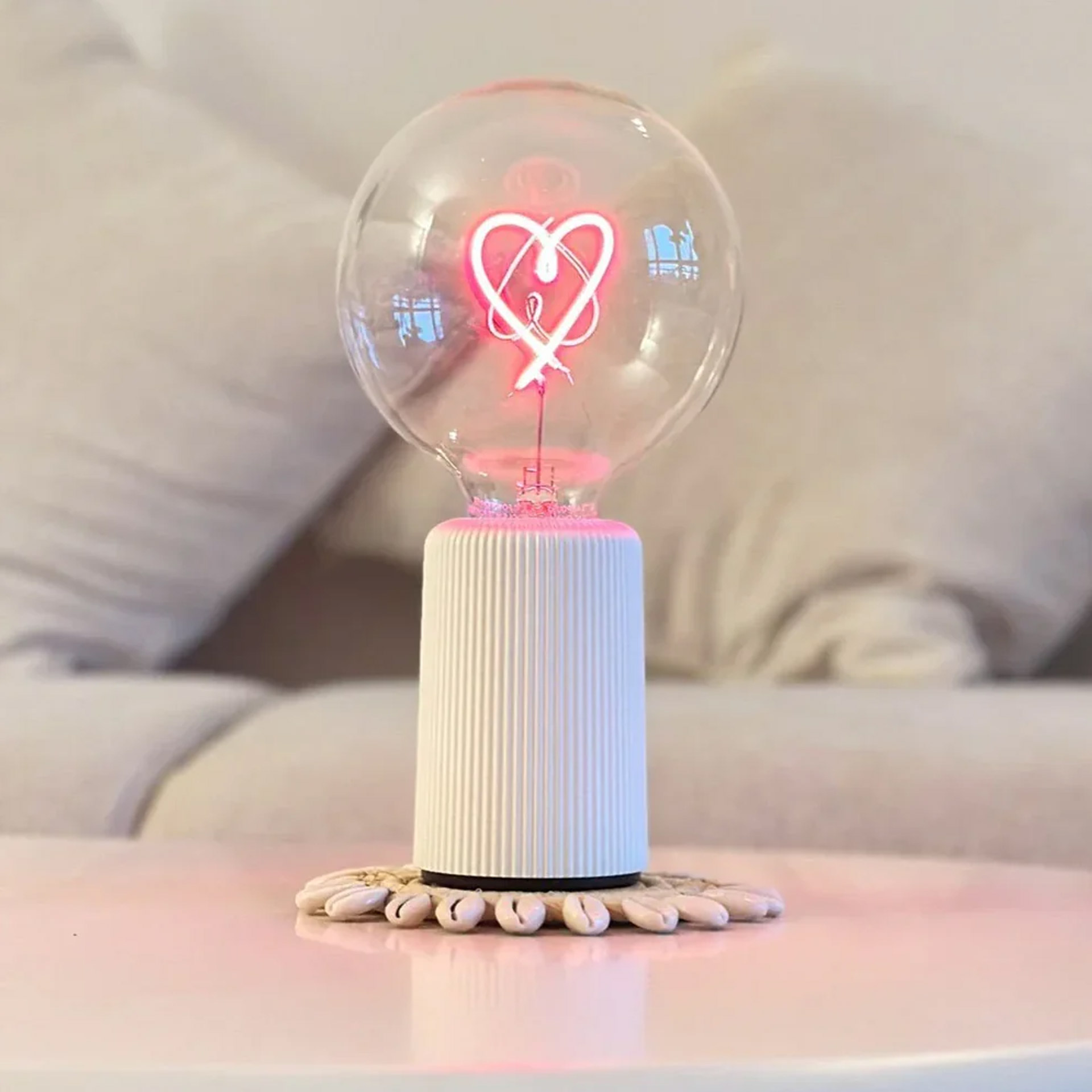 MITB LED Dekobirne Herz