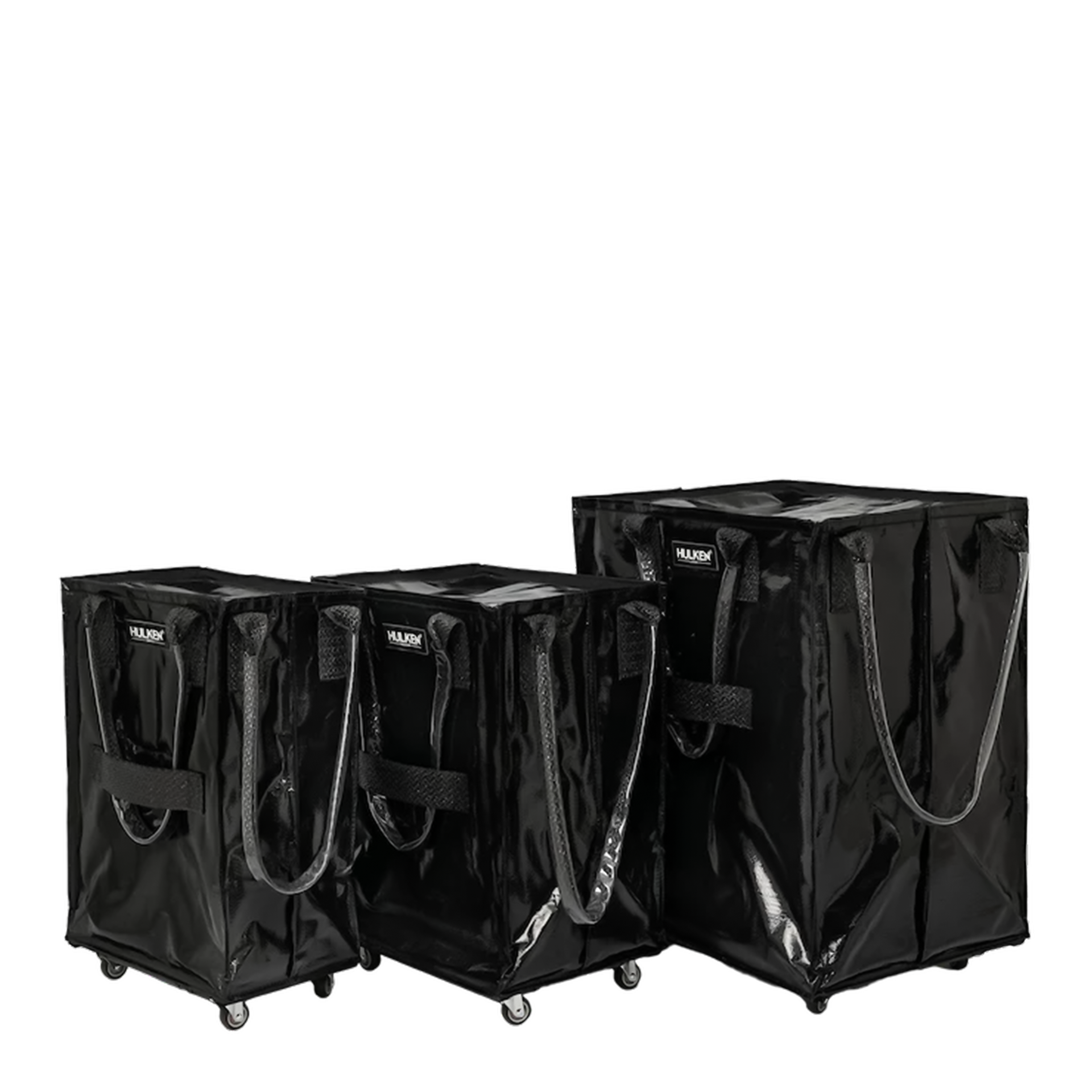 Hulken Original Rolling Tote Bag Quick Schleps Klein Schwarz
