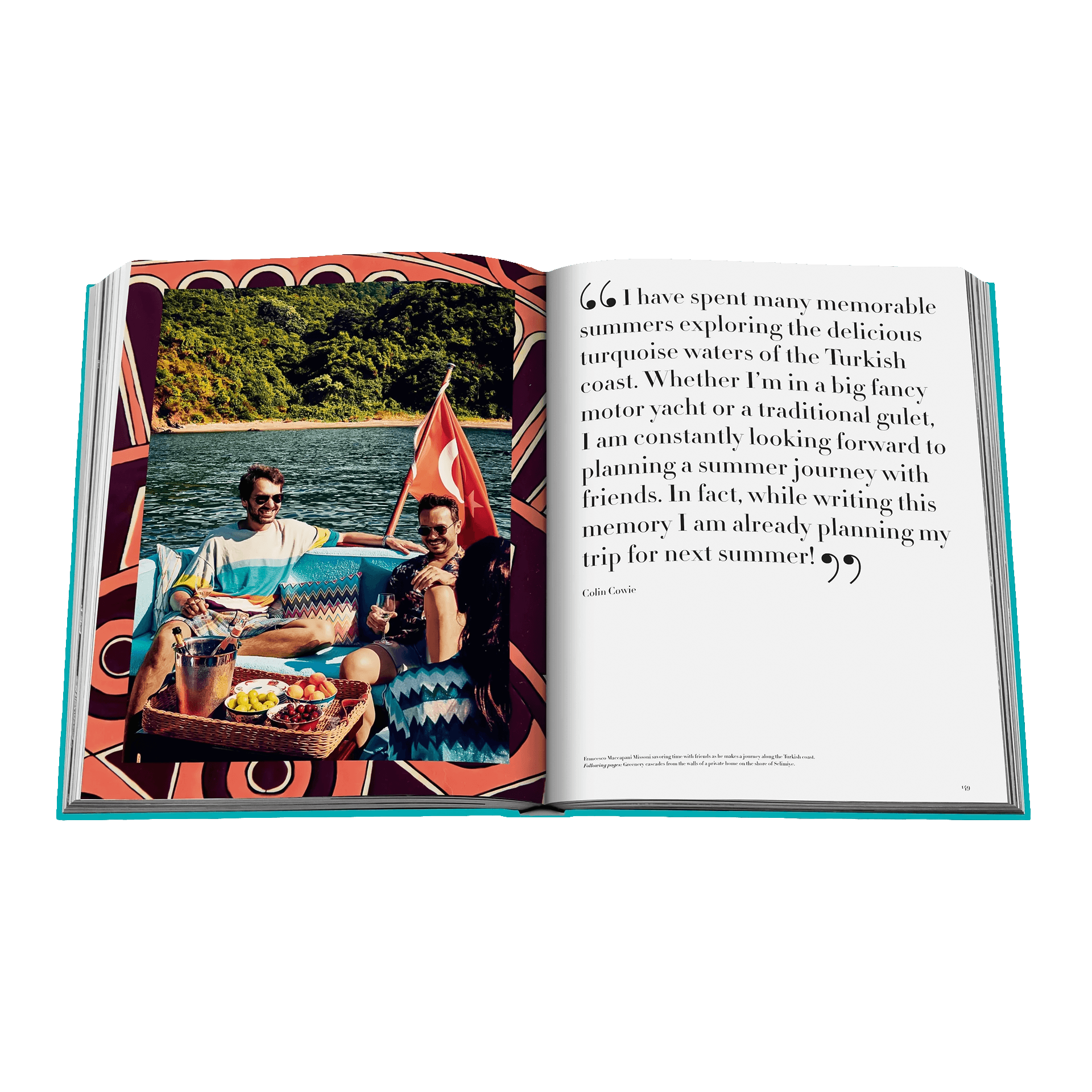Assouline Coffee Table Book Turquoise Coast