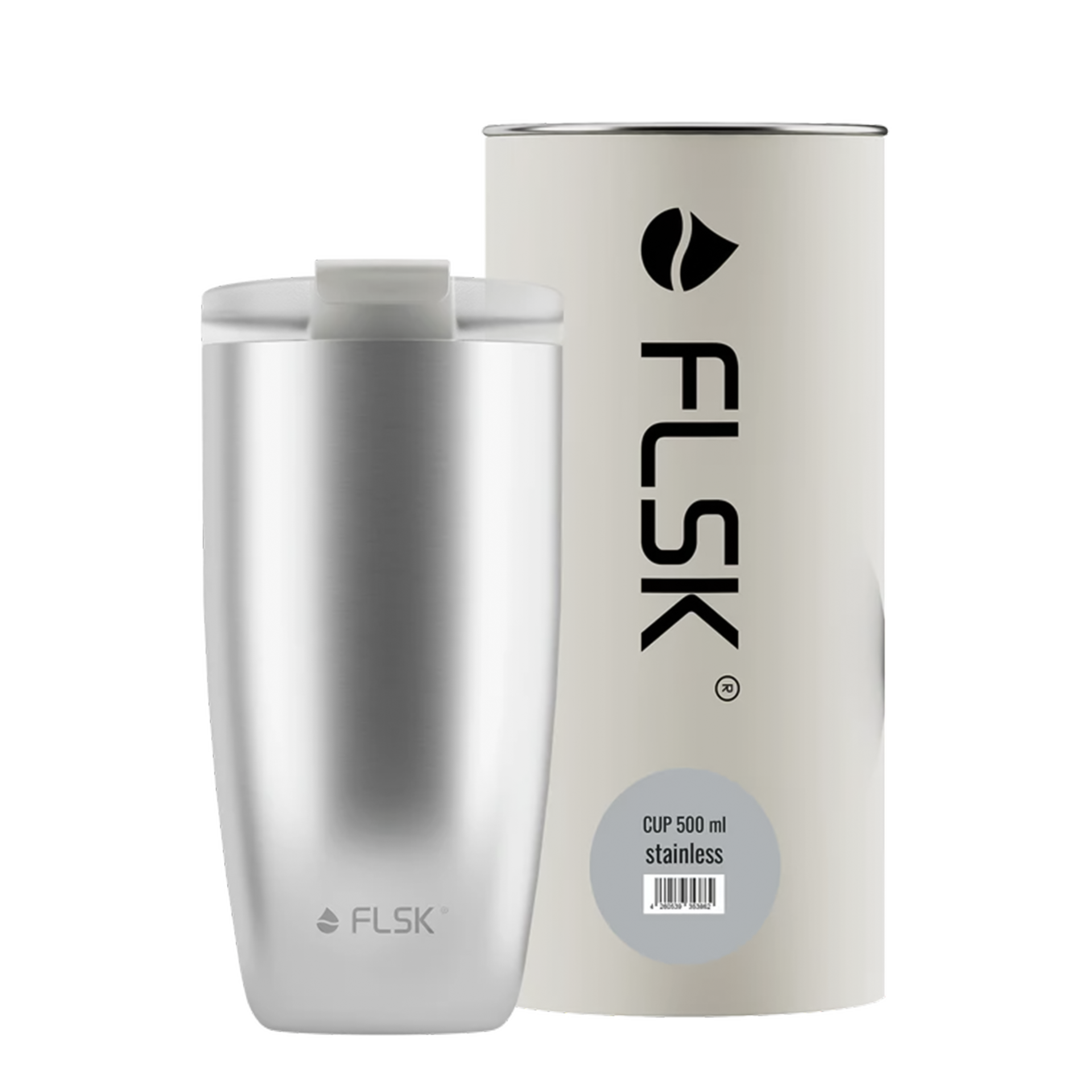 FLSK Coffee To Go Becher Edelstahl 0,50 l