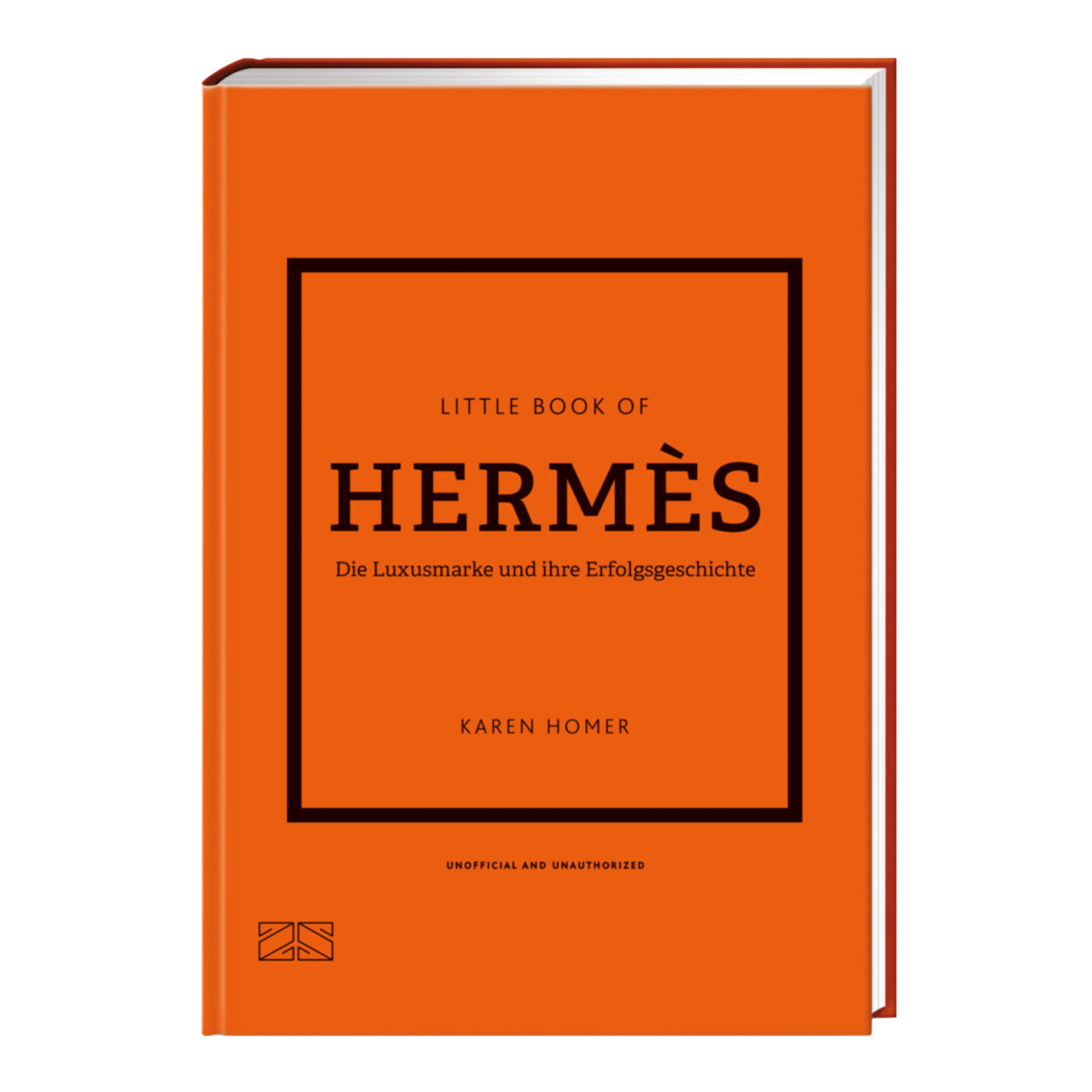 ZS Verlag, Little Books of Fashion, Coffee Table Book Little Book of HERMÈS, Buch, Hardcover, Orange, Cover, Hermès Buch