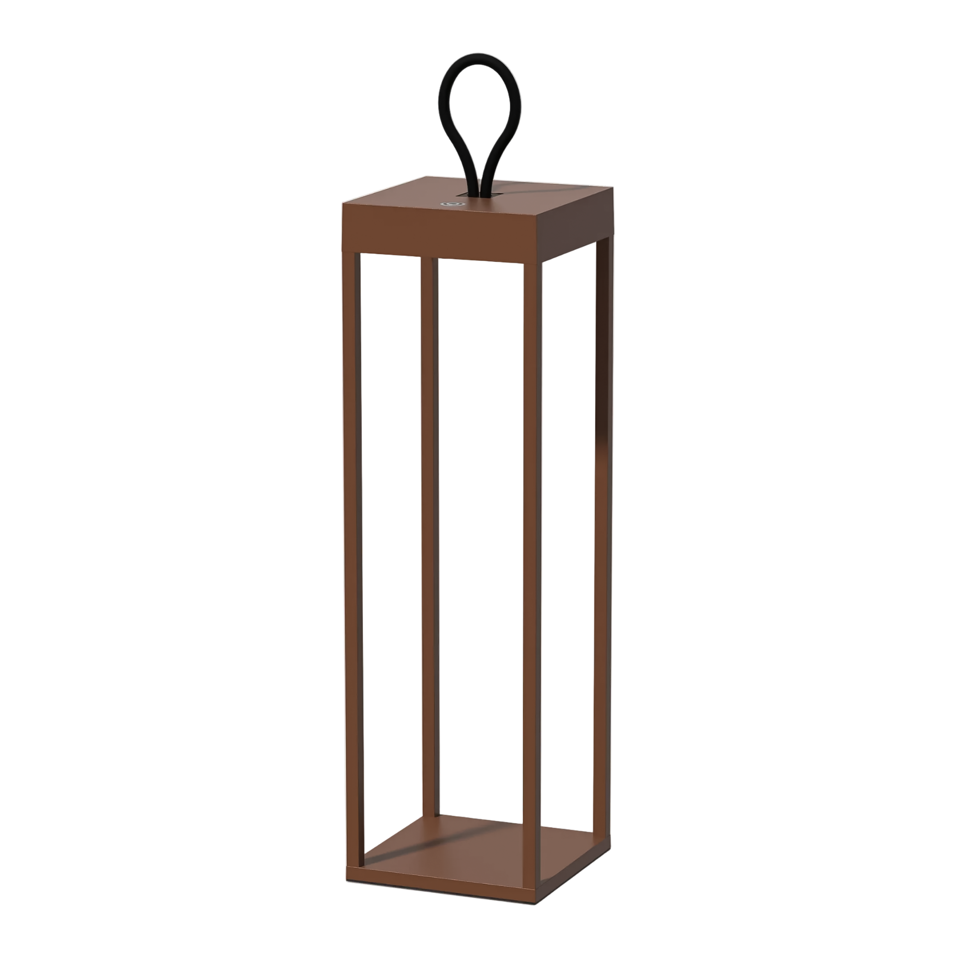 Qoozii LED Akku Laterne Bali Corten 50 cm