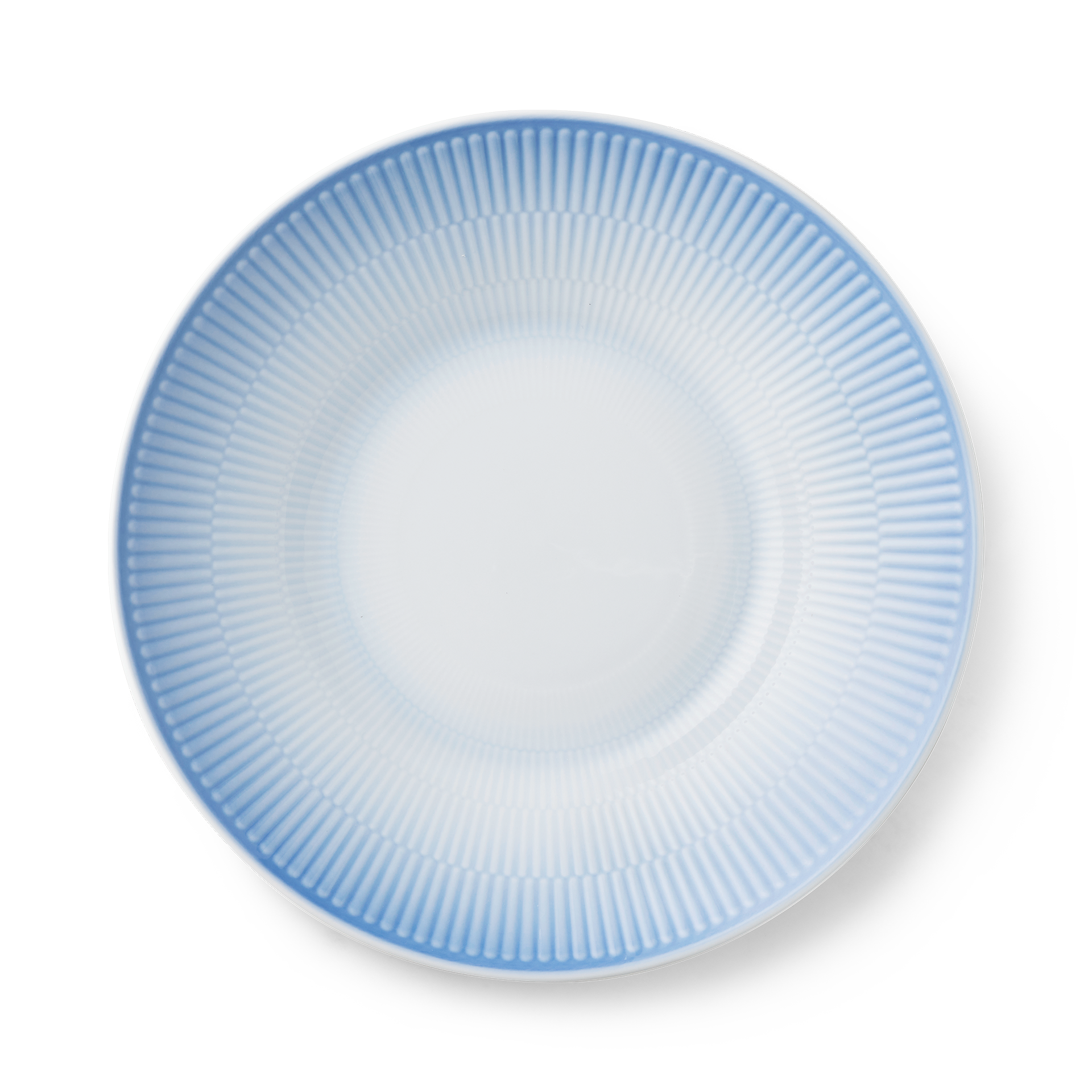 Royal Copenhagen Suppenteller Iris blau 24 cm