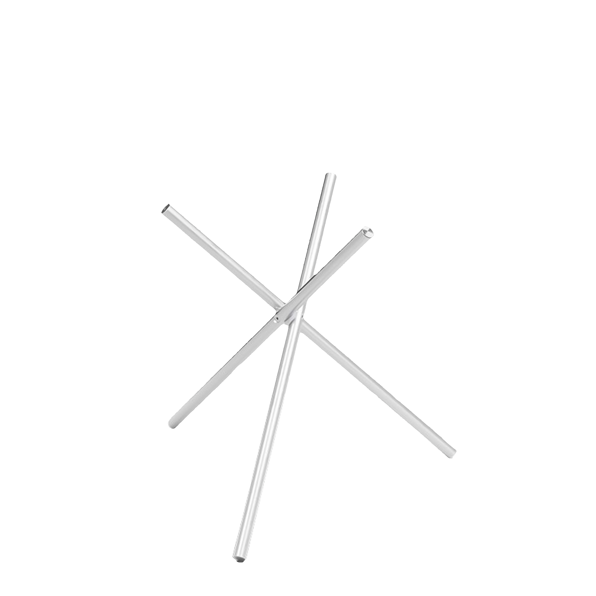 Tripod 70, Stellstativ, Metall, Silber, Sternform, Stativ