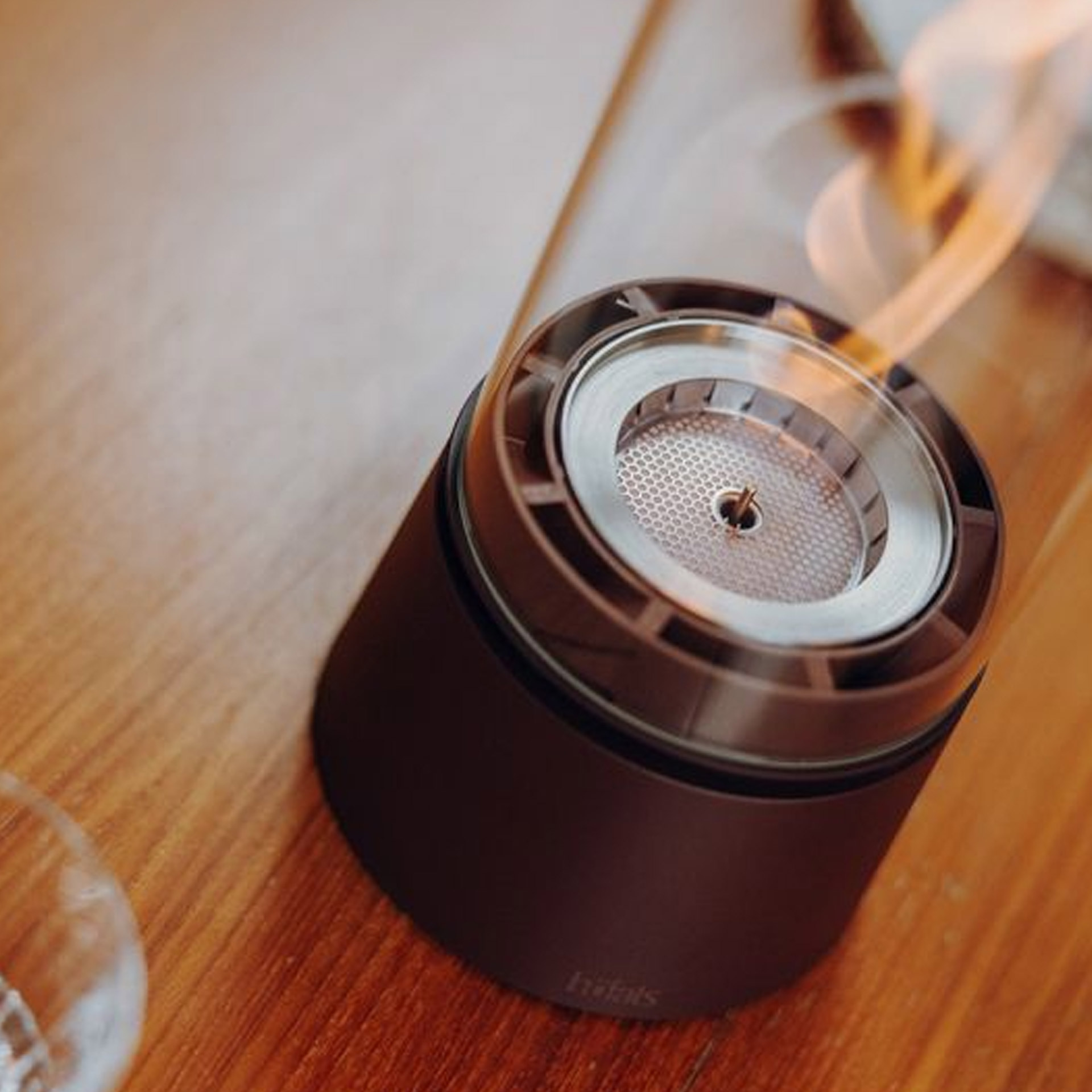 Tabletop Fireplace 900 Rust-brown, Kaffeebereiter, Espressosystem, Mesh-Sieb, Stählerner Filter, Dampfaufsatz