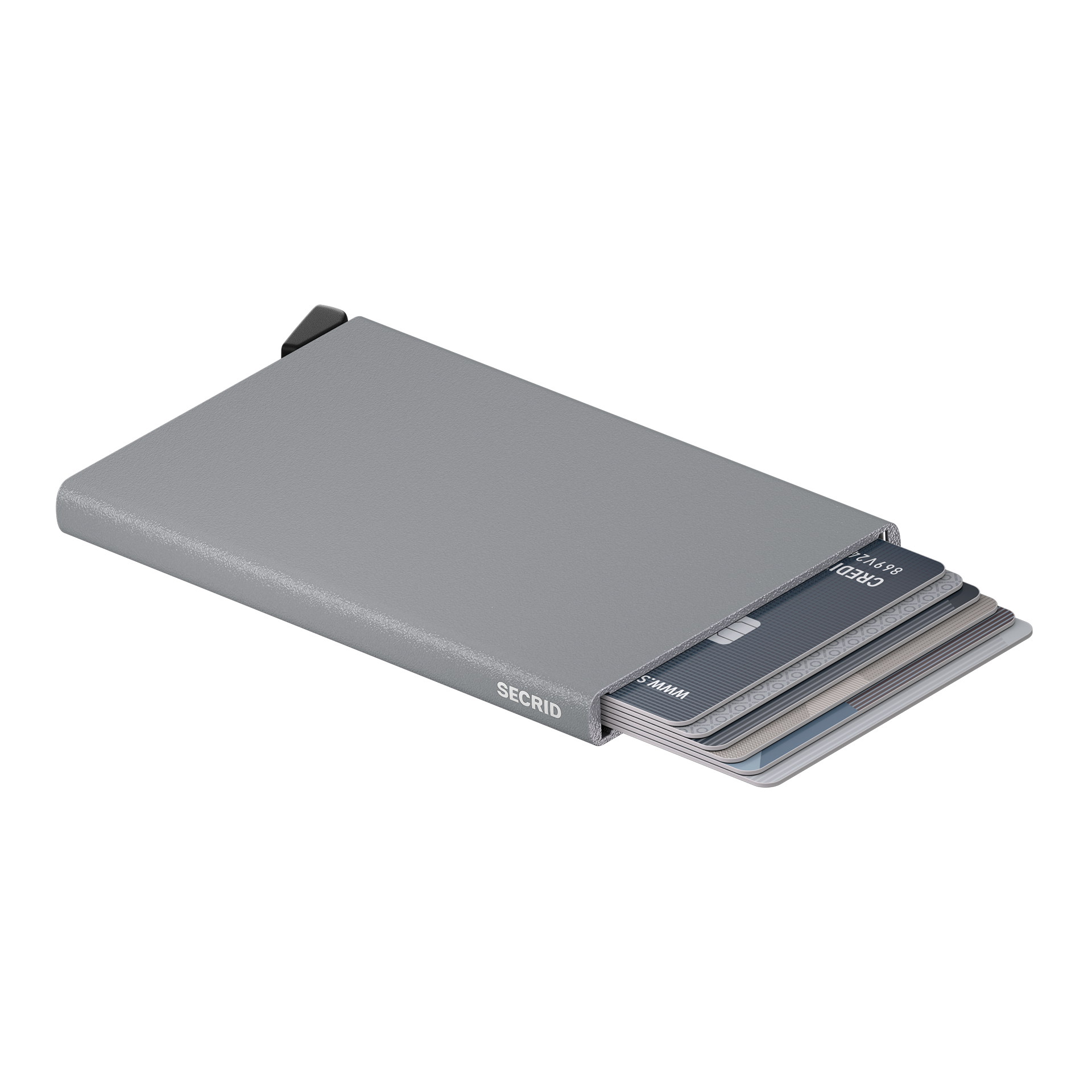Secrid Cardprotector Powder Grau, Brieftasche, Kartenhalter, Kreditkarten, Metall, schmal