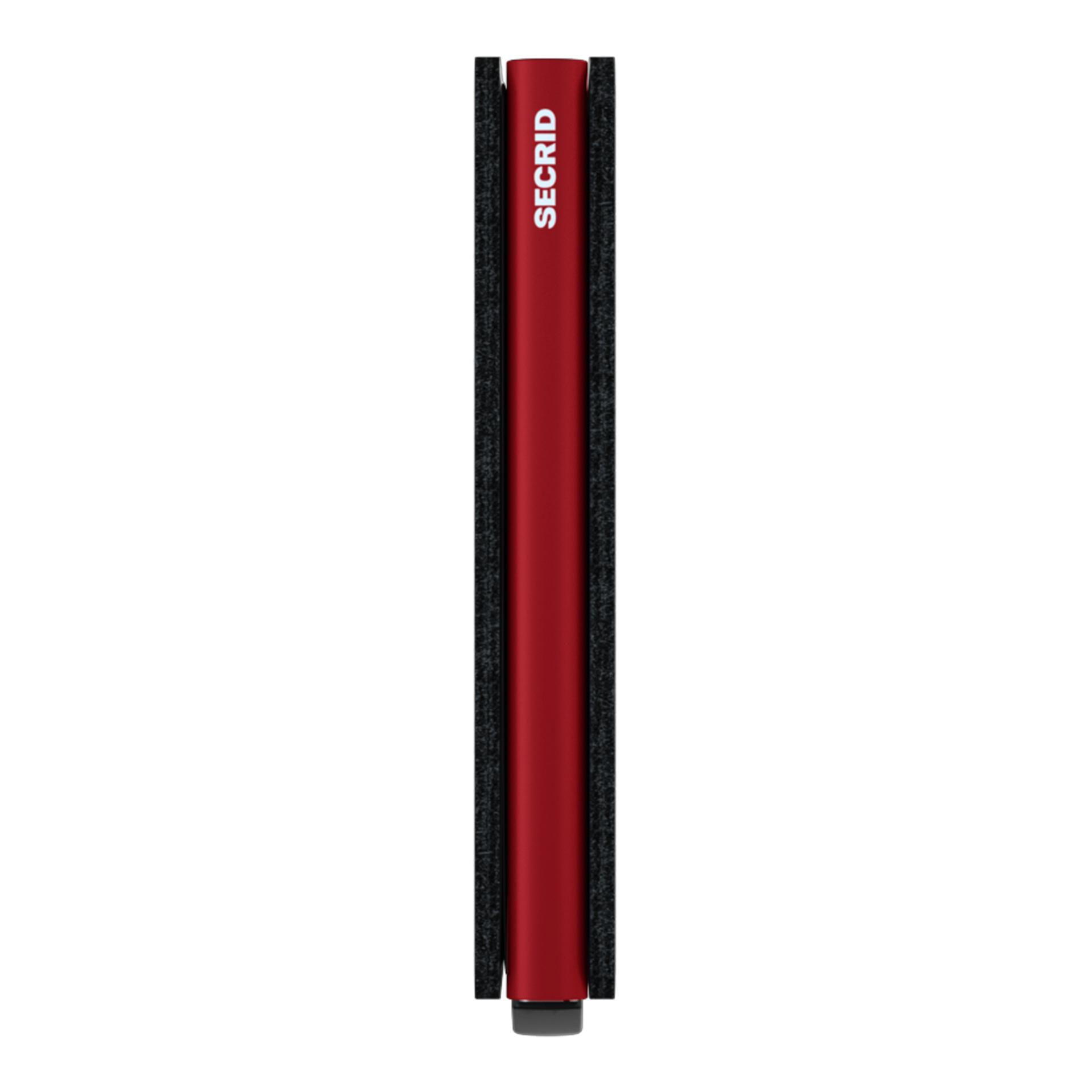 Slimwallet Black/Red, rot, rohr, schlanke, watch-ähnlich, scerrid