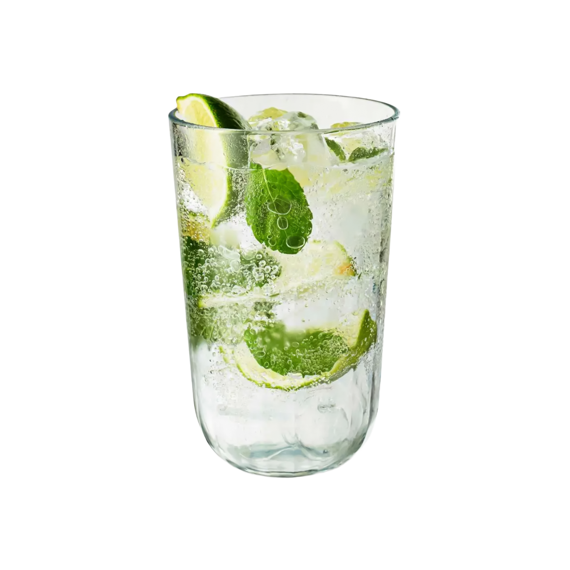 Eva Trio, Glass 0.43 l 4er Set, Glas, Limo, Limette, Minze, Saft