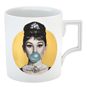 Meissen Micheal Moebius Mug Audrey Gold