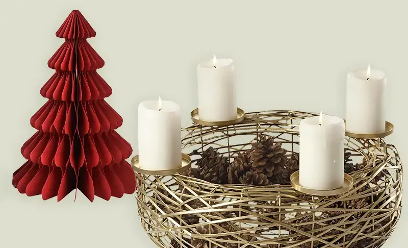 Weihnachtsdeko bei LIVOSY - Festlich & vertraut