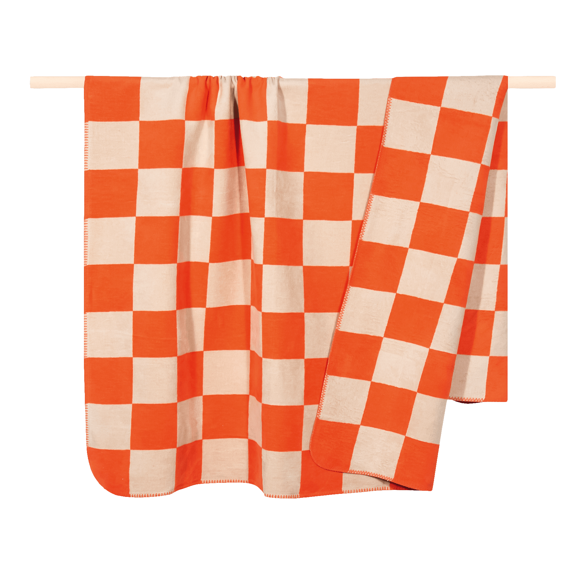 pad Chess Decke Sand Orange