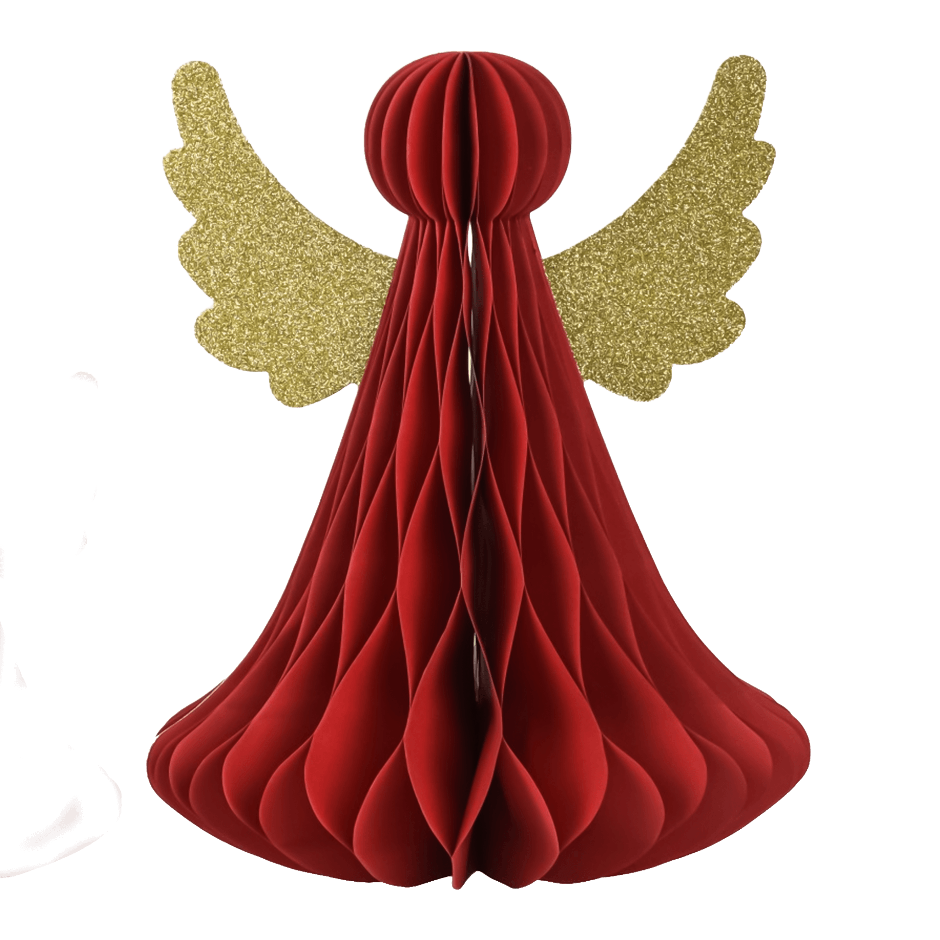 Scheulen Papierengel 25 cm Samtrot