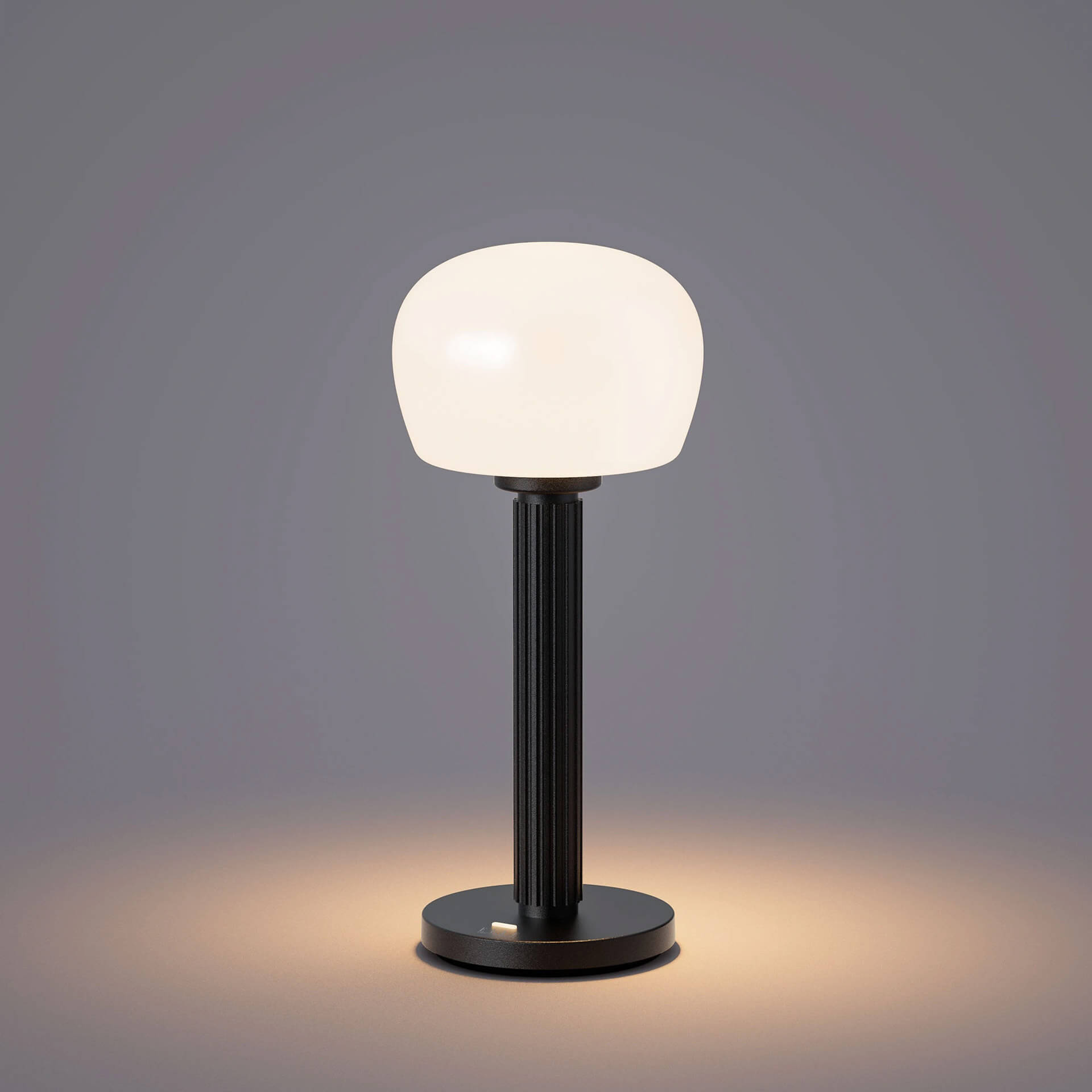 ELLE DECORATION LED Tischlampe VENDOME schwarz