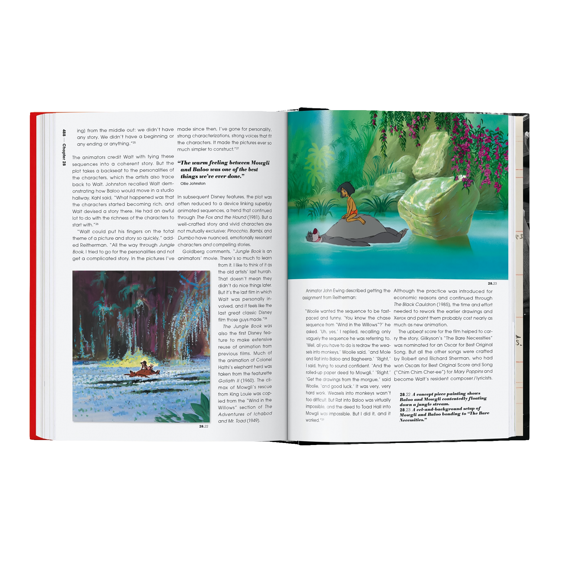 Coffee Table The Walt Disney Film Archive. Animated Films 1921–1968, Kunstband, Illustration, Landschaft, Wasserfall, mehrseitig